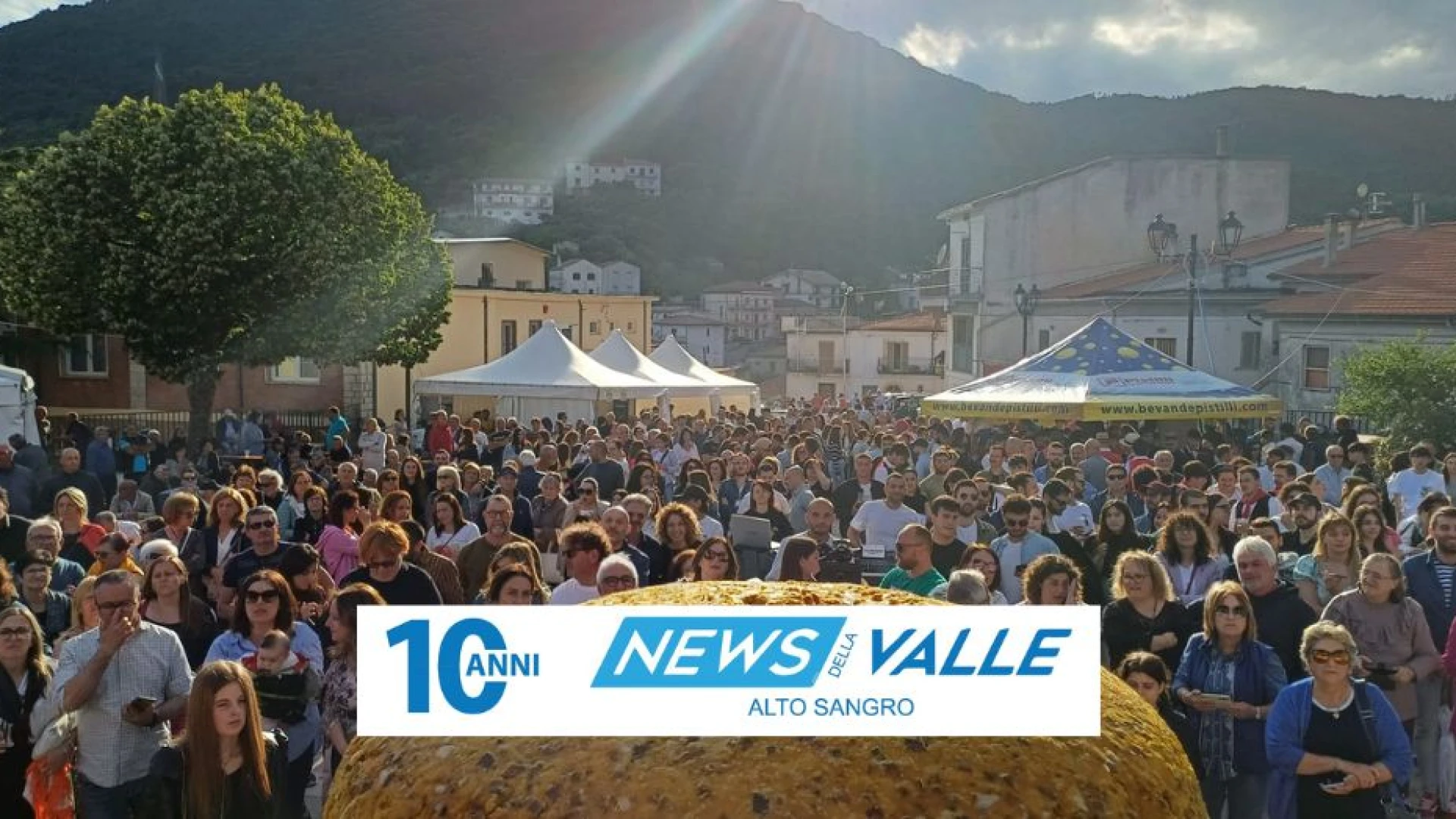 Montaquila: al via la 43°esima festa della frittata. 2001 uova per la frittata da record.