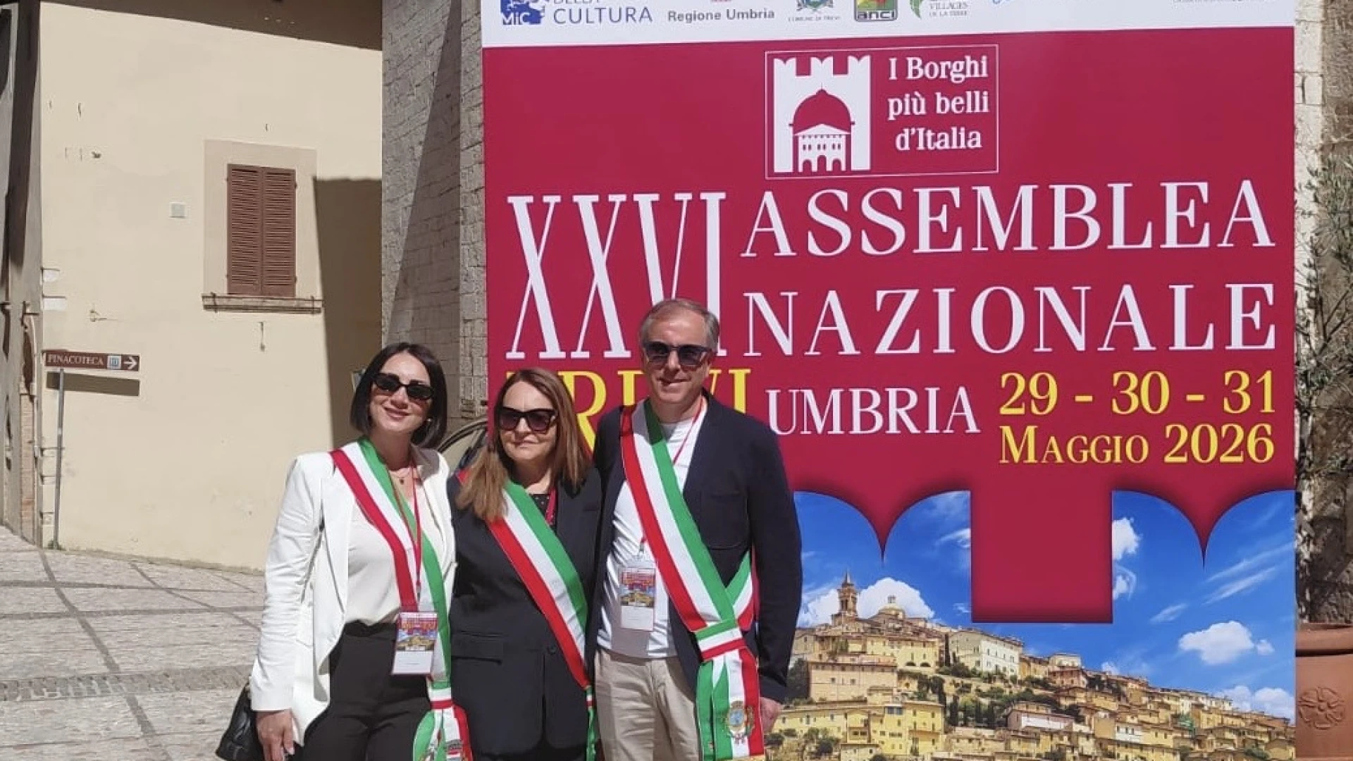 Frosolone alla 26°esima assemblea nazionale de “I Borghi piu’belli d’Italia”.
