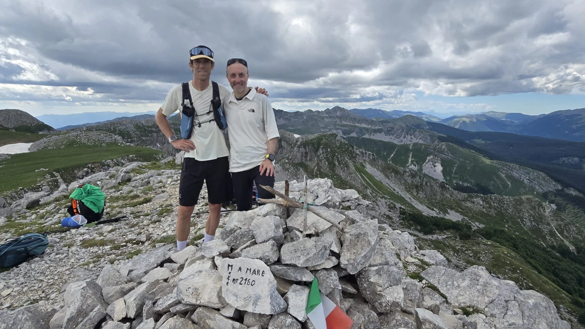 L'alpinista Hervé Barmasse e l’esperto locale Antonio Rossi conquistano il Monte a Mare: successo in Molise per il progetto "Endurance Italia".