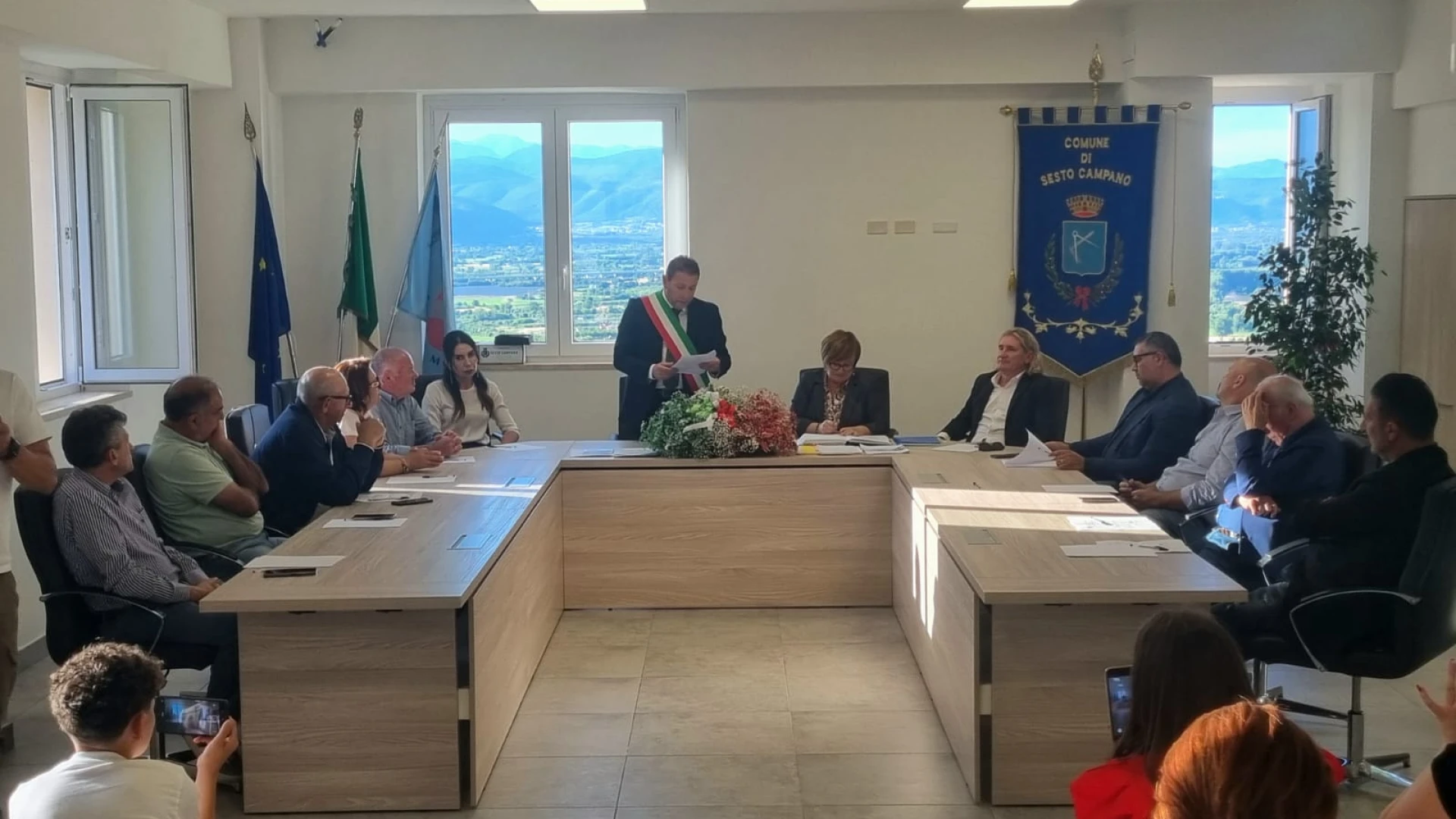 A Sesto Campano prende il via la nuova consiliatura. Macari: “Sarà una fase di continuità e sviluppo”
