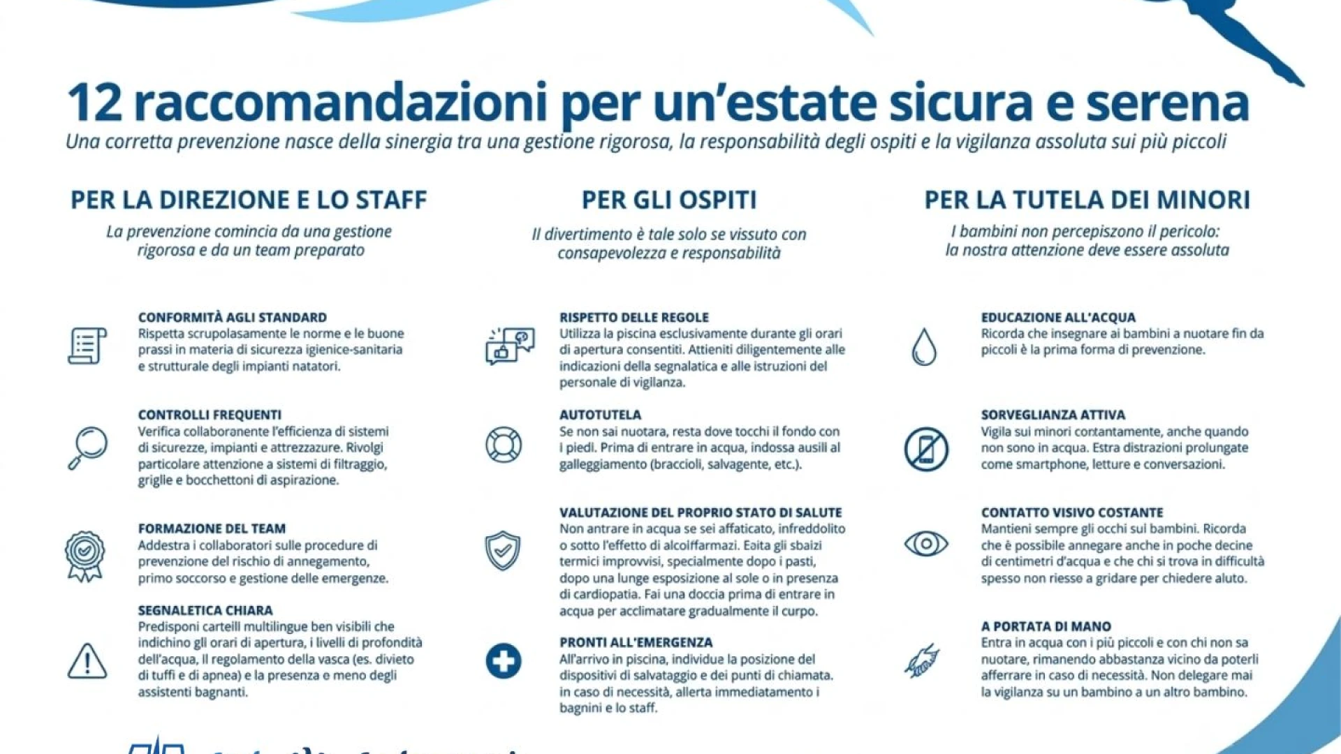 Annegamenti in piscina dimezzati, ma non basta: Federalberghi punta allo "zero assoluto"