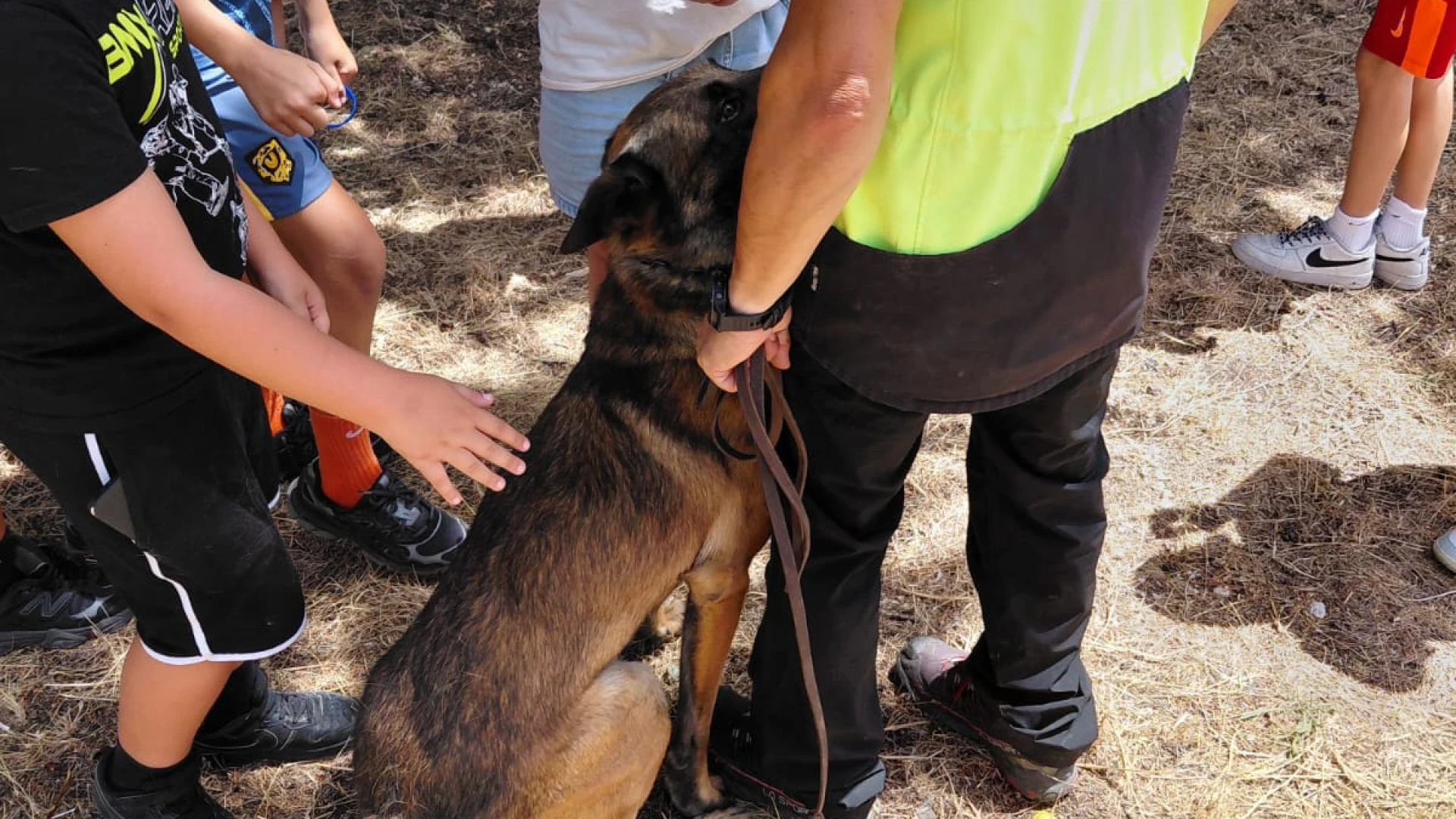 Campo scuola Croce Rossa ad Agnone presente anche il Soccorso Alpino del Molise.