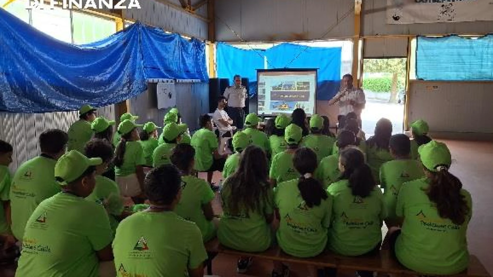 Guardia di Finanza Isernia: incontro con i ragazzi del campo scuola “Anch’io sono la Protezione Civile”.