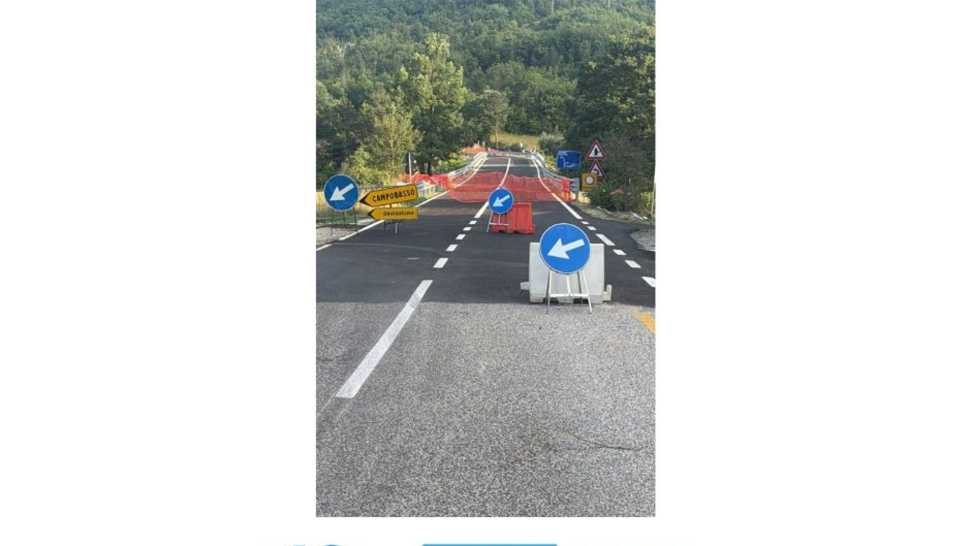 Pizzone, terminati i lavori sulla statale 158 ma la strada non riapre. Le proteste dei cittadini e degli automobilisti.