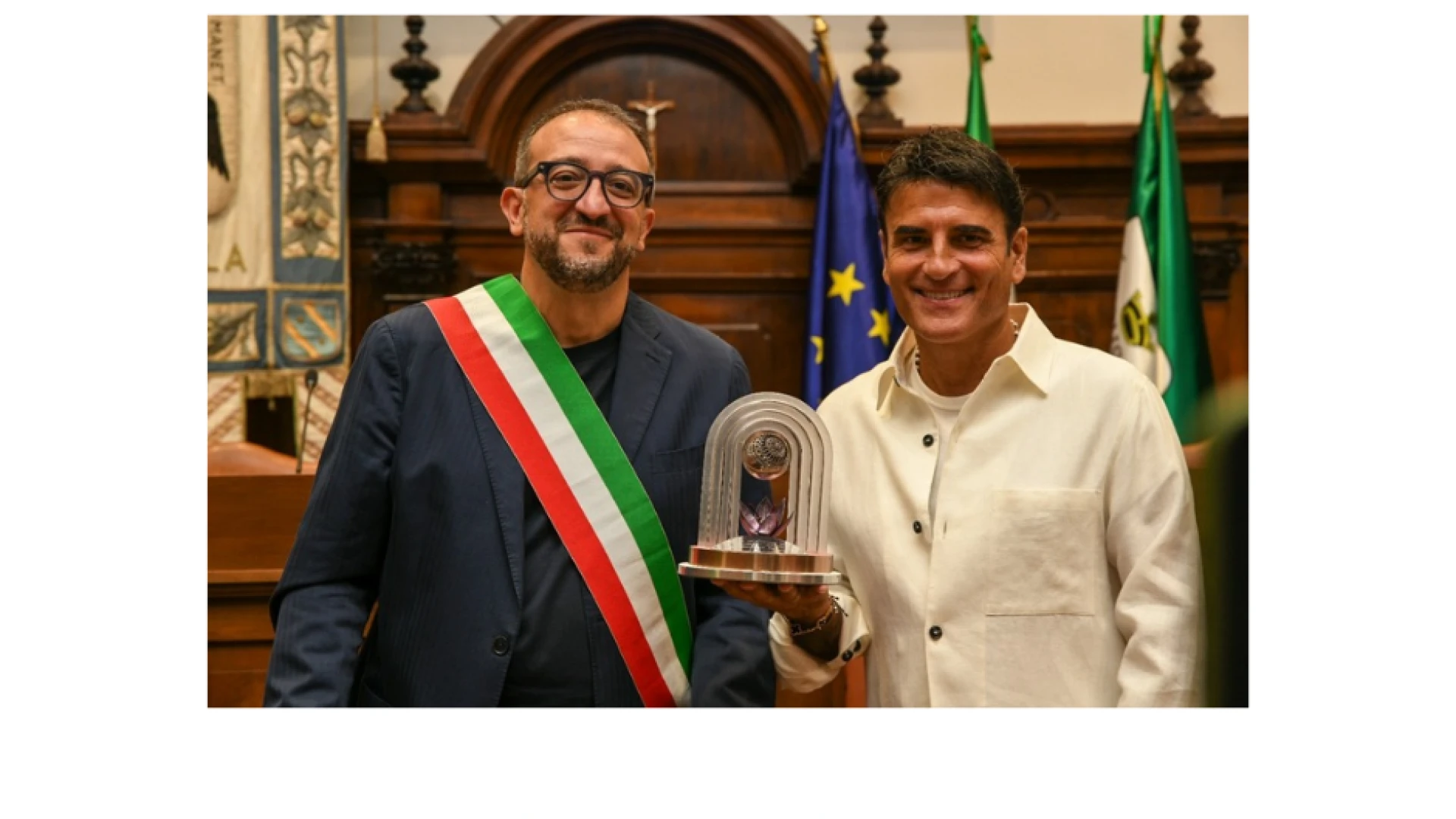 L'Aquila: il Premio del Perdono consegnato all'Associazione Nazionale Italiana Cantanti.