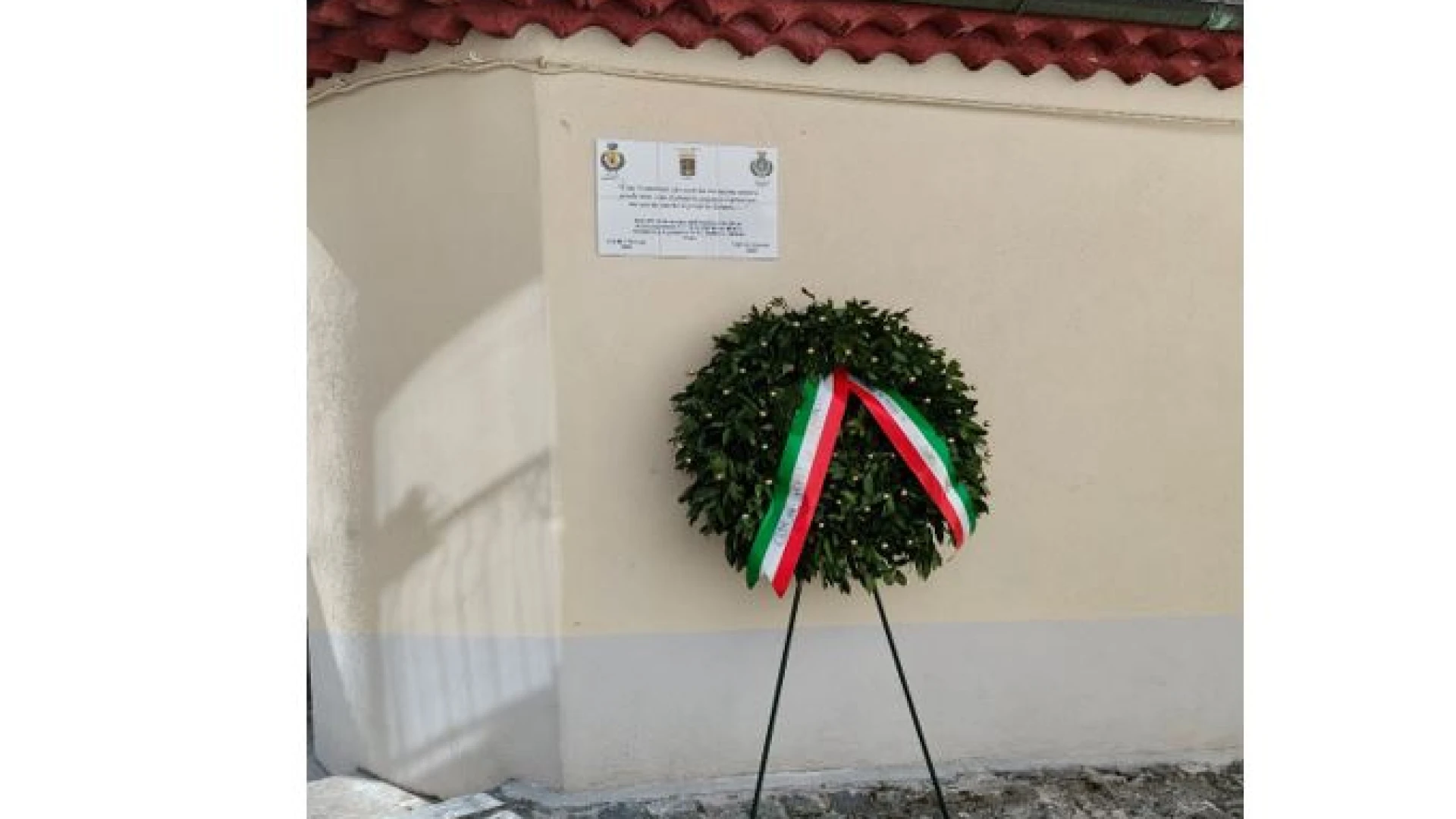 Forlì del Sannio: ieri la cerimonia in onore del Capitano di Corvetta Mario Milano.