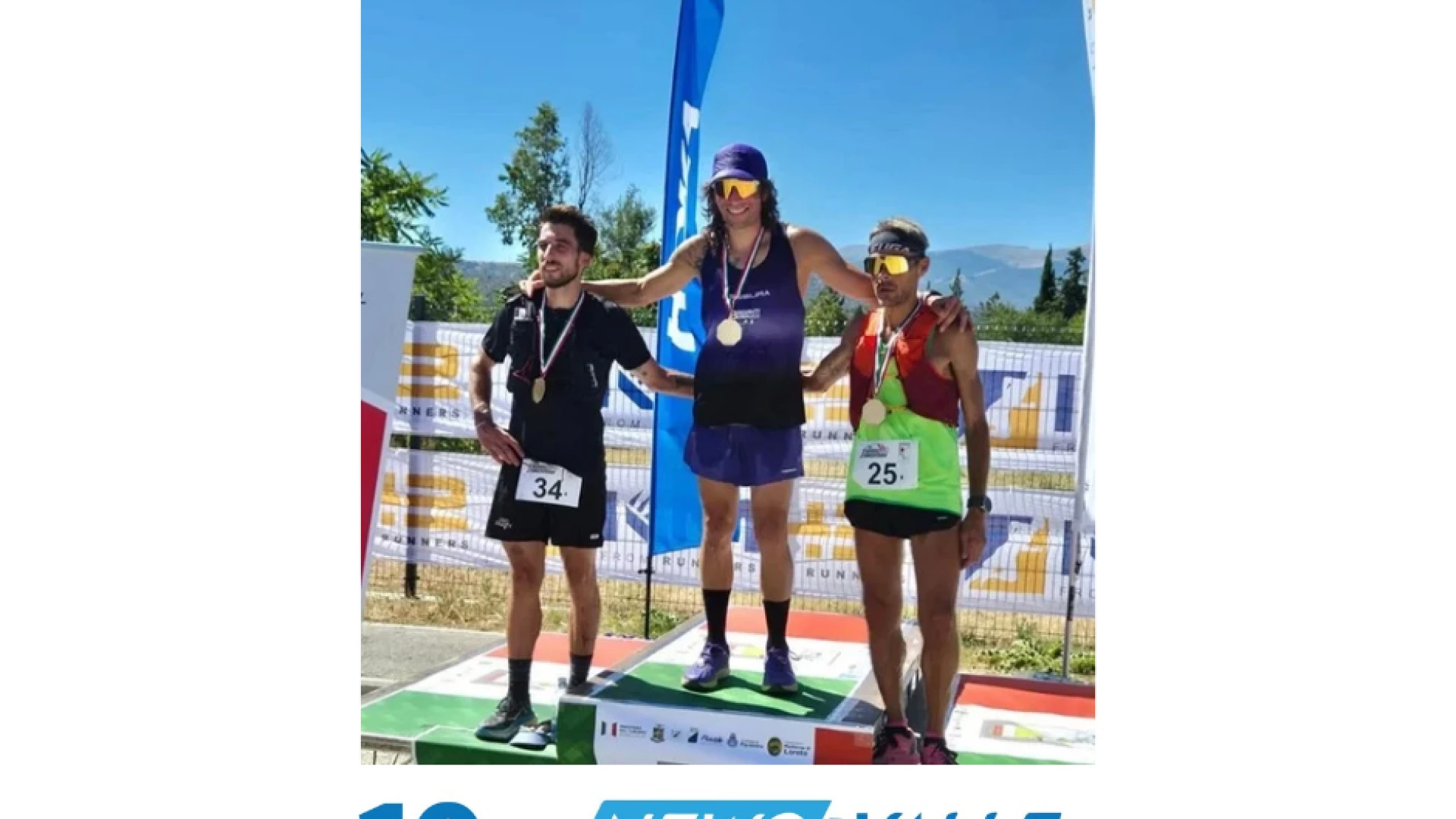 Gargiulo inaugura alla grande il Trail degli Zingari.
