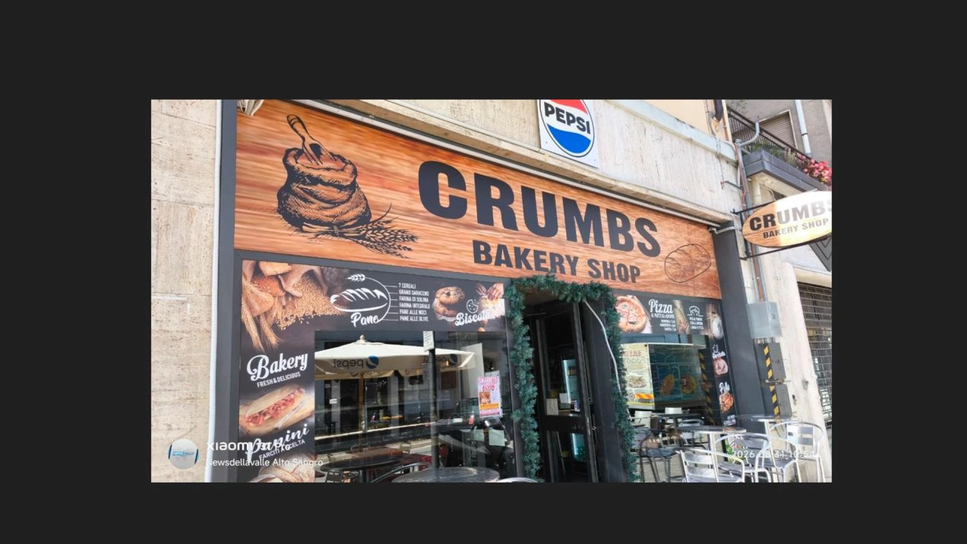 Castel Di Sangro: scopri tutte le bonta’ realizzate a mano da Crumbs Bakery Shop. Vieni a trovarci in via Umberto I.