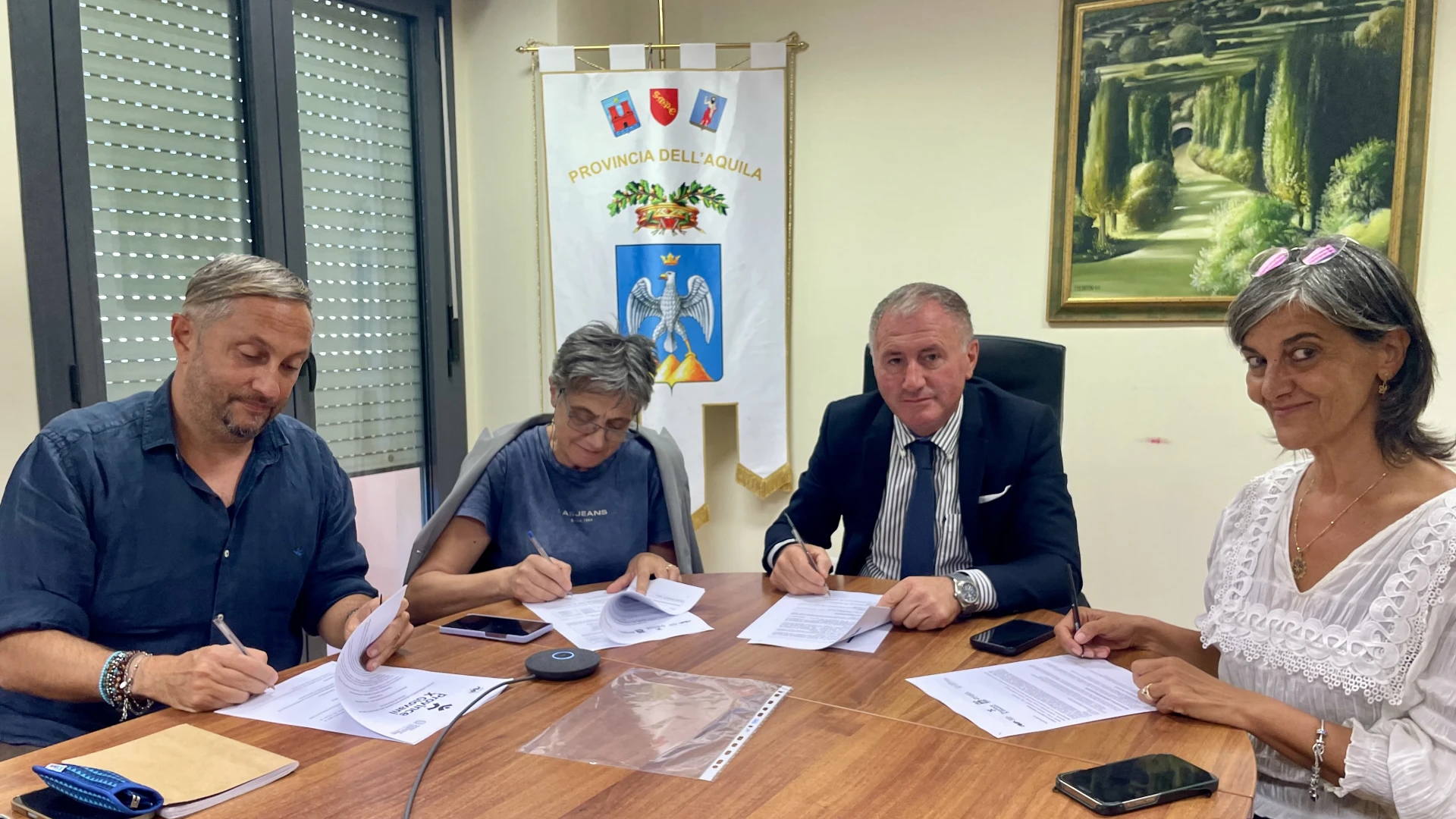 “Province X Giovani”, Provincia dell’Aquila formalizza partenariato “Ambasciatori di Comunità”.