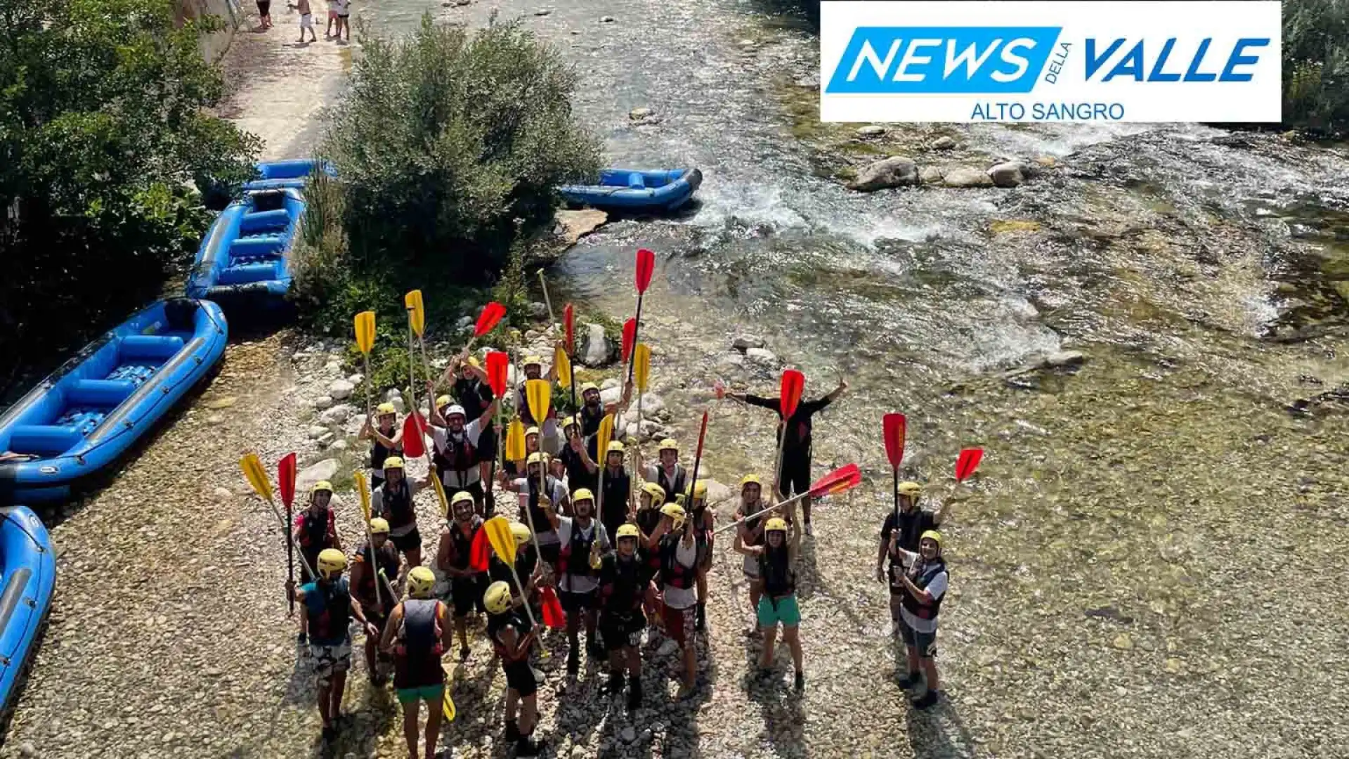 Colli a Volturno: centinaia di presenze per il ferragosto a “Molise E’ Rafting”. Impazza la voglia di “navigare” il fiume Volturno.