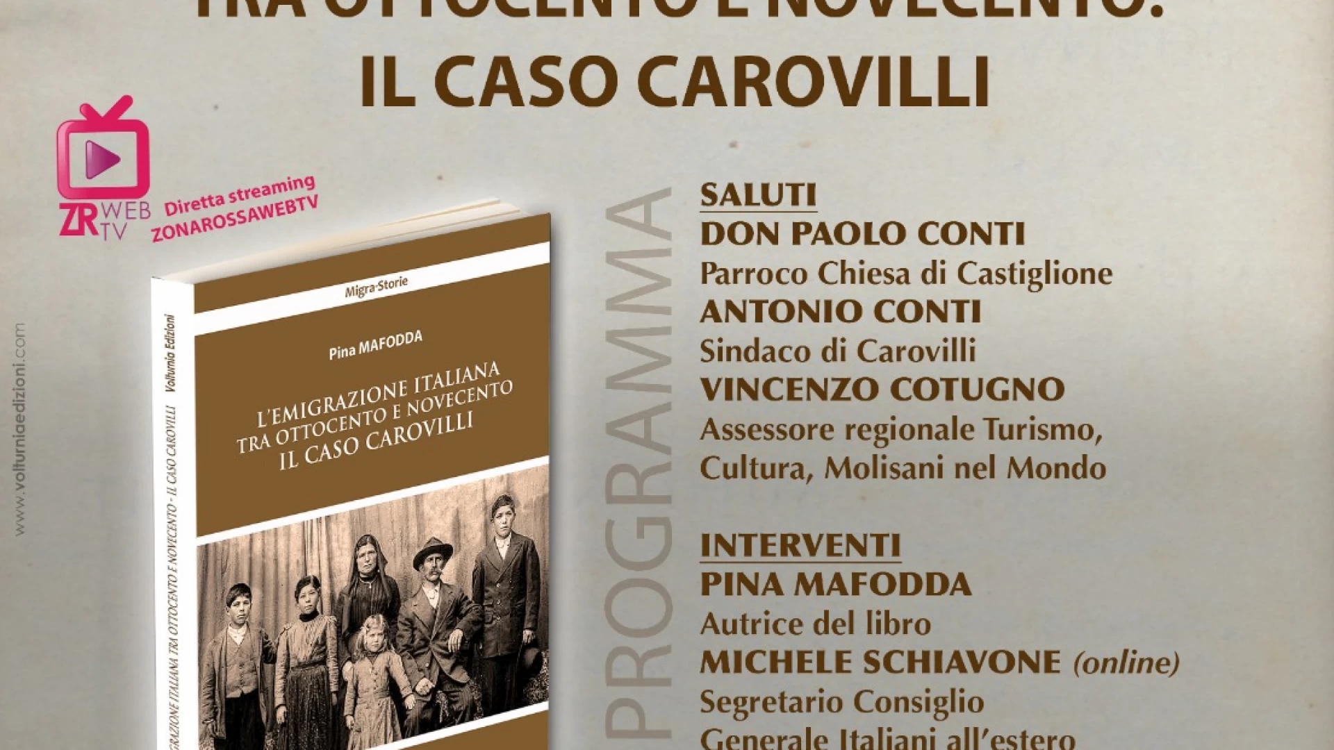 Emigrazione italiana tra ottocento e novecento: il caso Carovilli