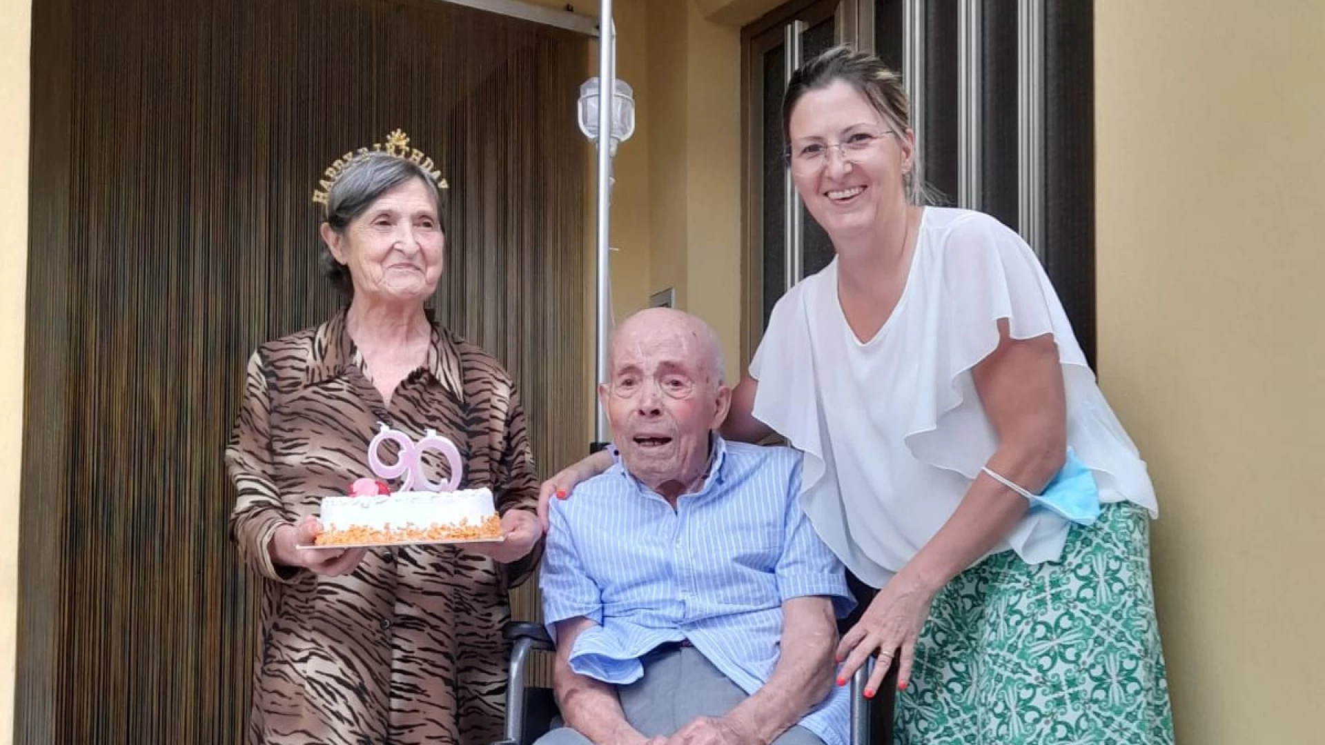 Pozzilli: 90 anni festeggiati ieri dalla signora Angela Sciullo di Santa Maria Oliveto.
