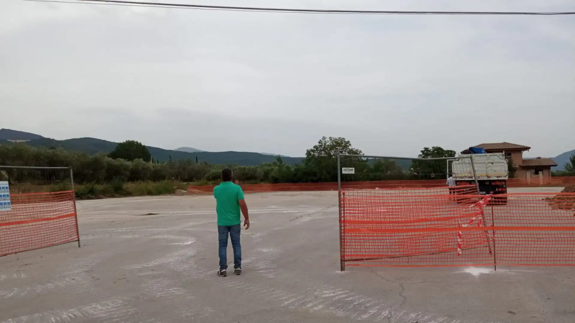 Fornelli avrà la sua piscina comunale. Iniziati i lavori di costruzione.