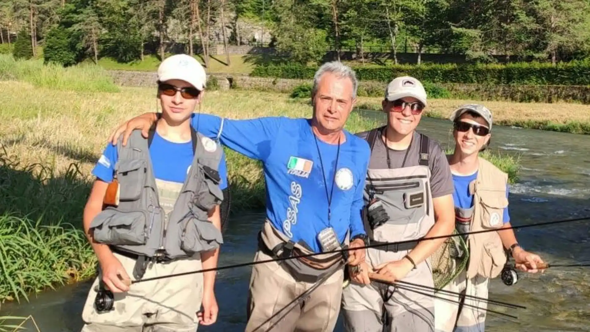 Pesca a Mosca -Sps Ravindolese: oltre alla grande vittoria di Pirone al Club Azzurro, il primo posto nei giovani per Carmine Fasano.