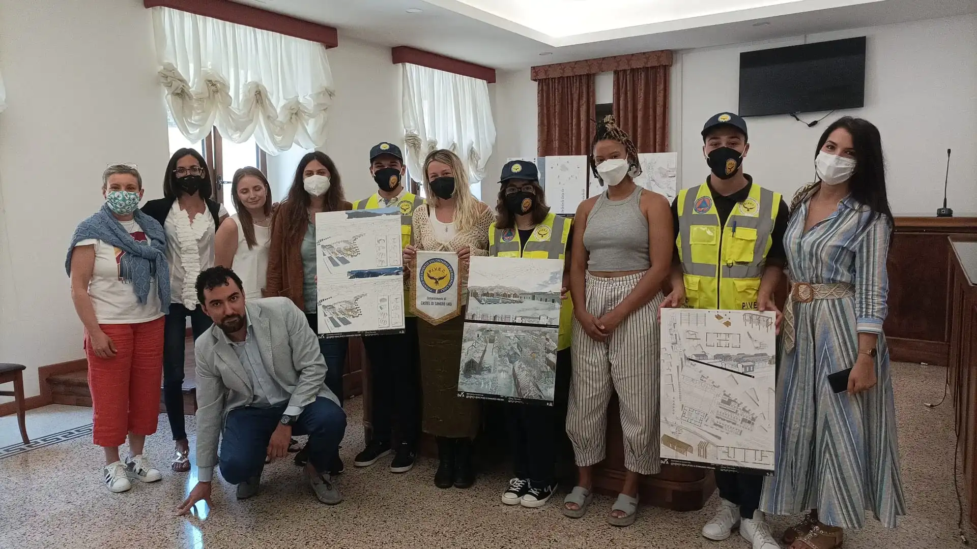 Castel Di Sangro: studenti provenienti da Boston protagonisti dell’incontro per il lancio del progetto di riqualificazione della zona F.A.S.