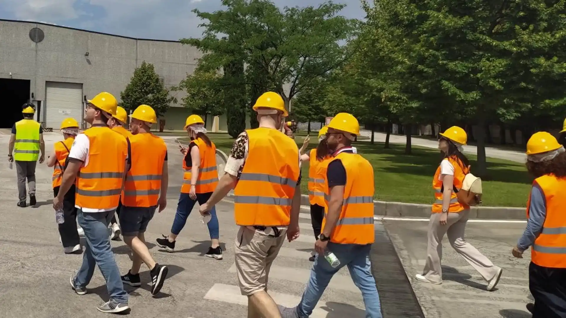 I futuri professionisti della sicurezza in visita al termovalorizzatore di Pozzilli