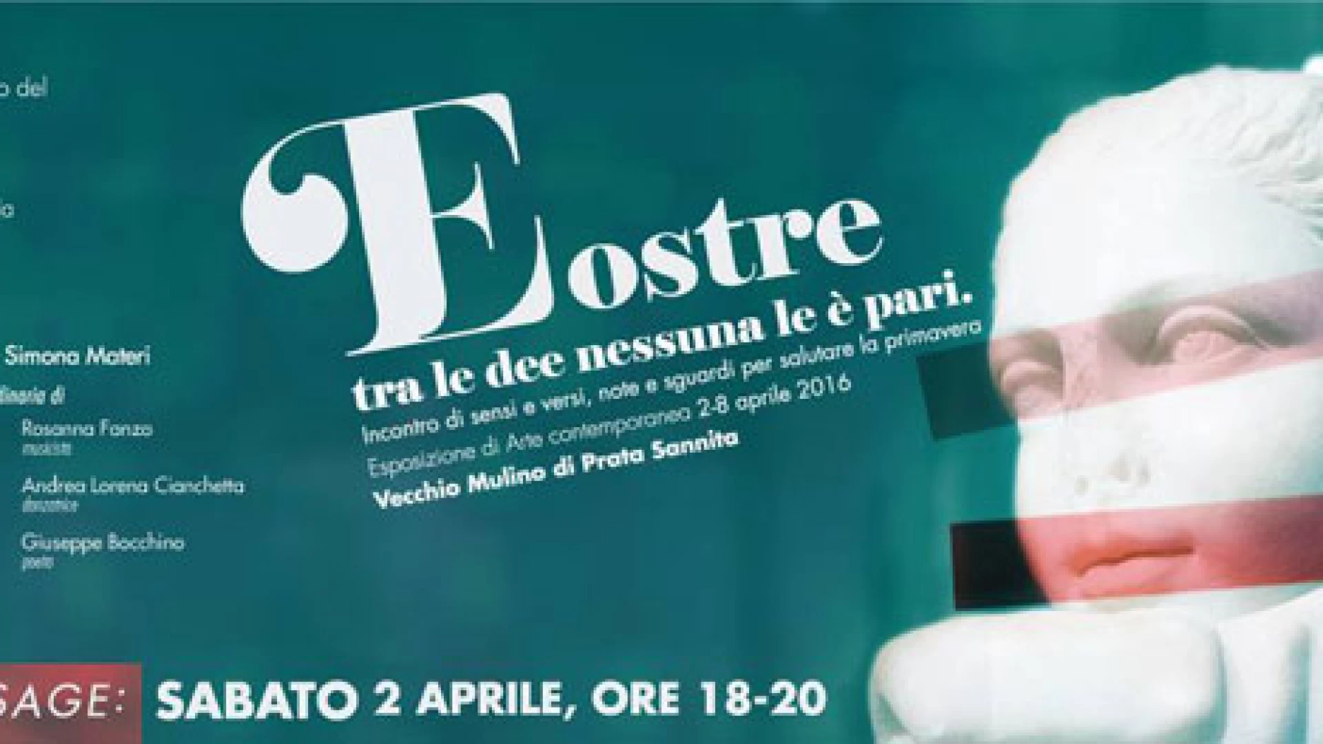 Prata Sannita: Eostre, tra le dee nessuna le è pari. Il 2 aprile il vernissage di inaugurazione della mostra d’arte contemporanea.