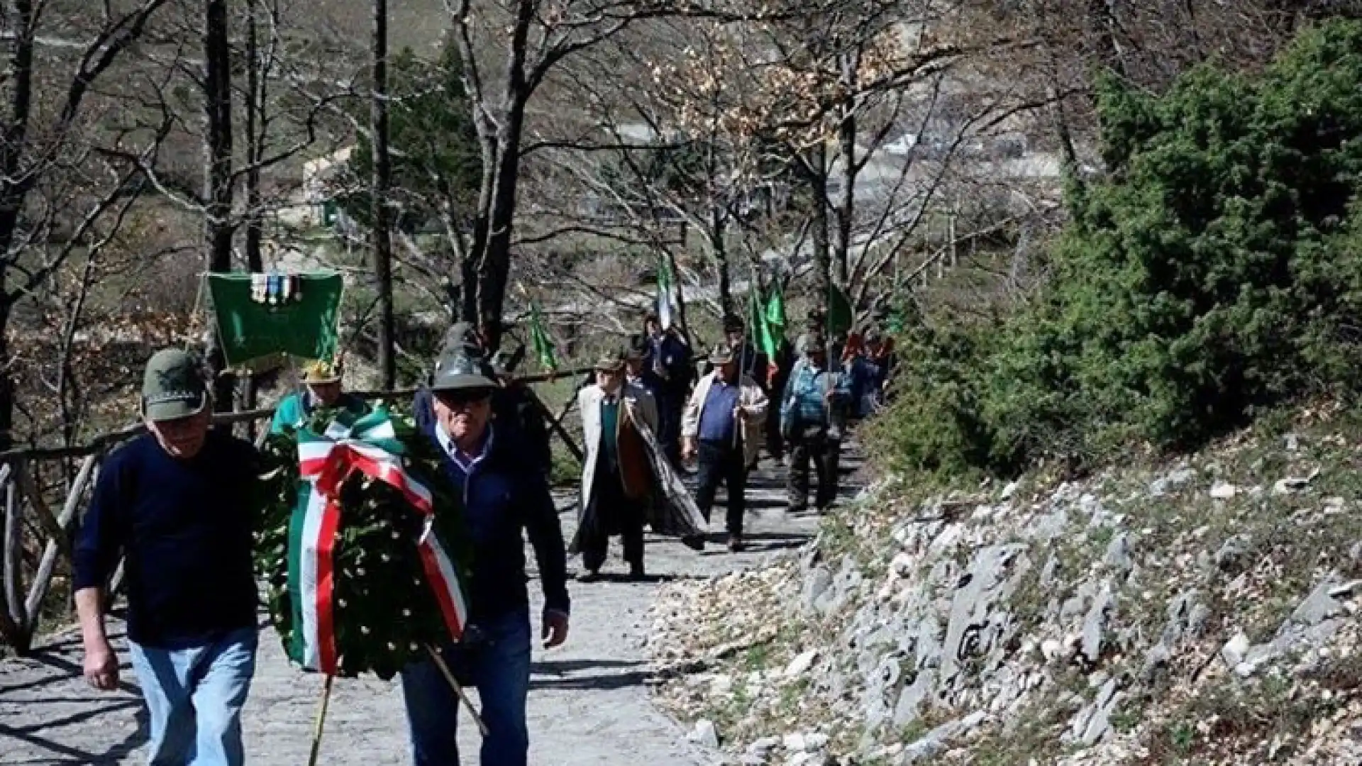 Rocchetta a Volturno: il ricordo della Battaglia di Monte Marrone da parte degli alpini del Gruppo Mainarde.