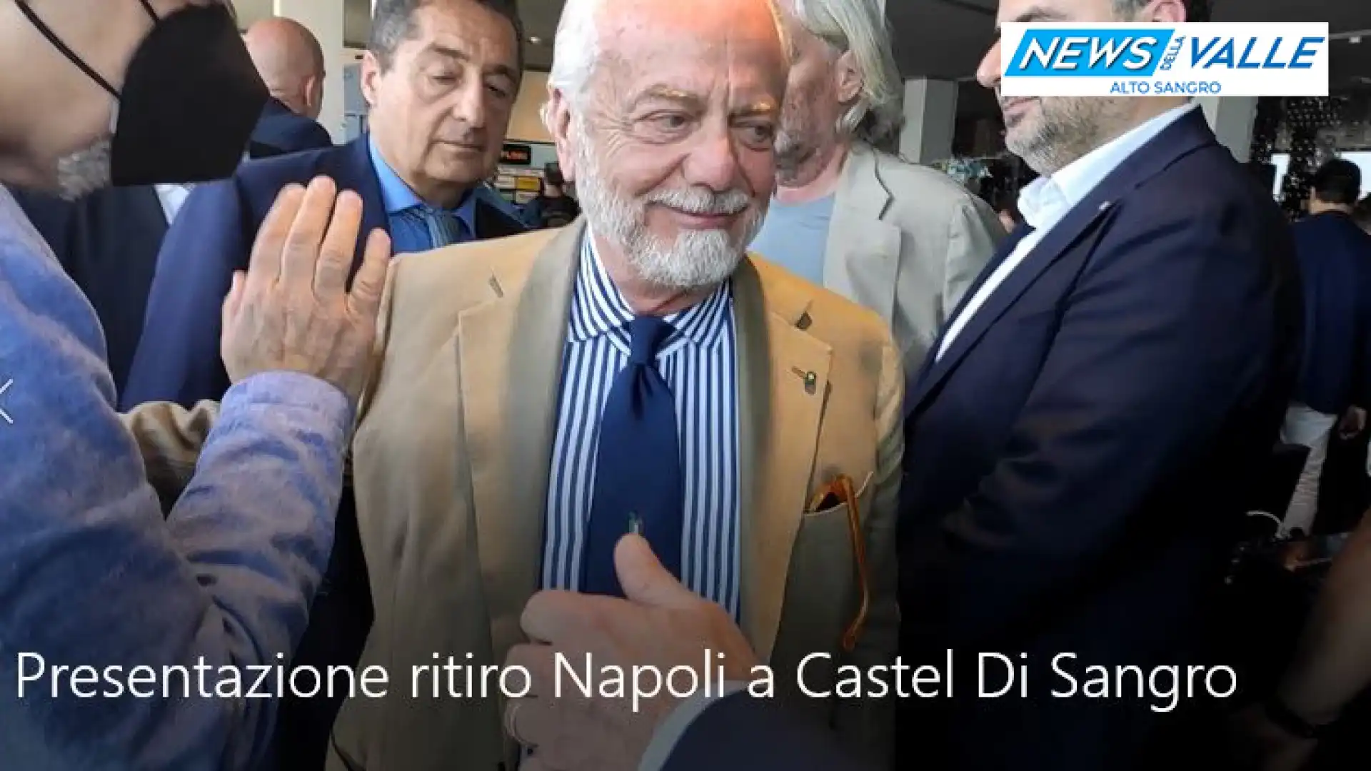 Ritiro del Napoli a Castel Di Sangro. Dal 23 luglio al 6 agosto spazio ai tifosi e ad amichevoli di livello. Caruso: "Sarà un appuntamento memorabile". Guarda il servizio