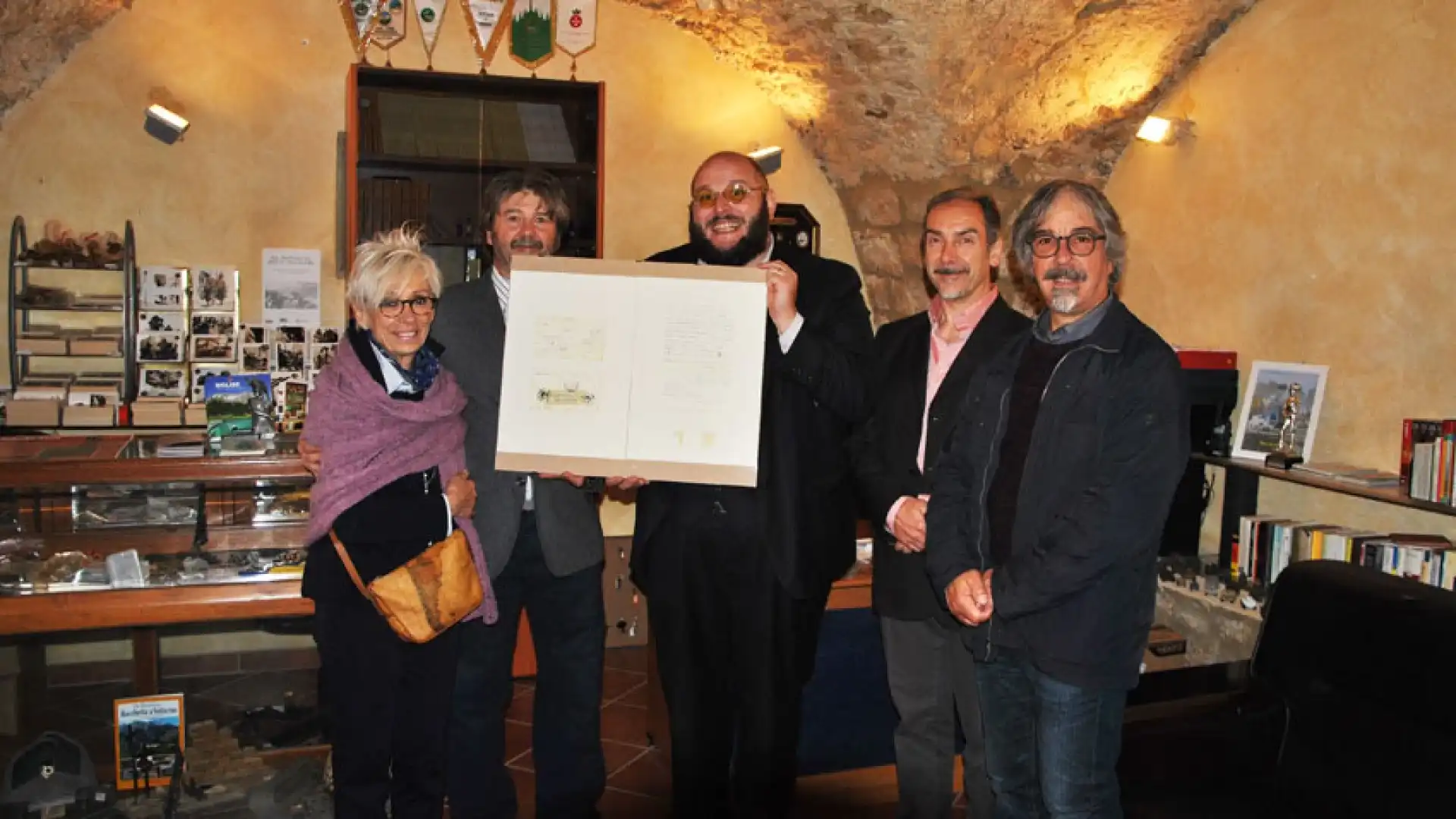 Rocchetta a Volturno: una lettera di prigionia di Tullio Tedeschi consegnata al Museo Internazionale delle Guerre Mondiali.