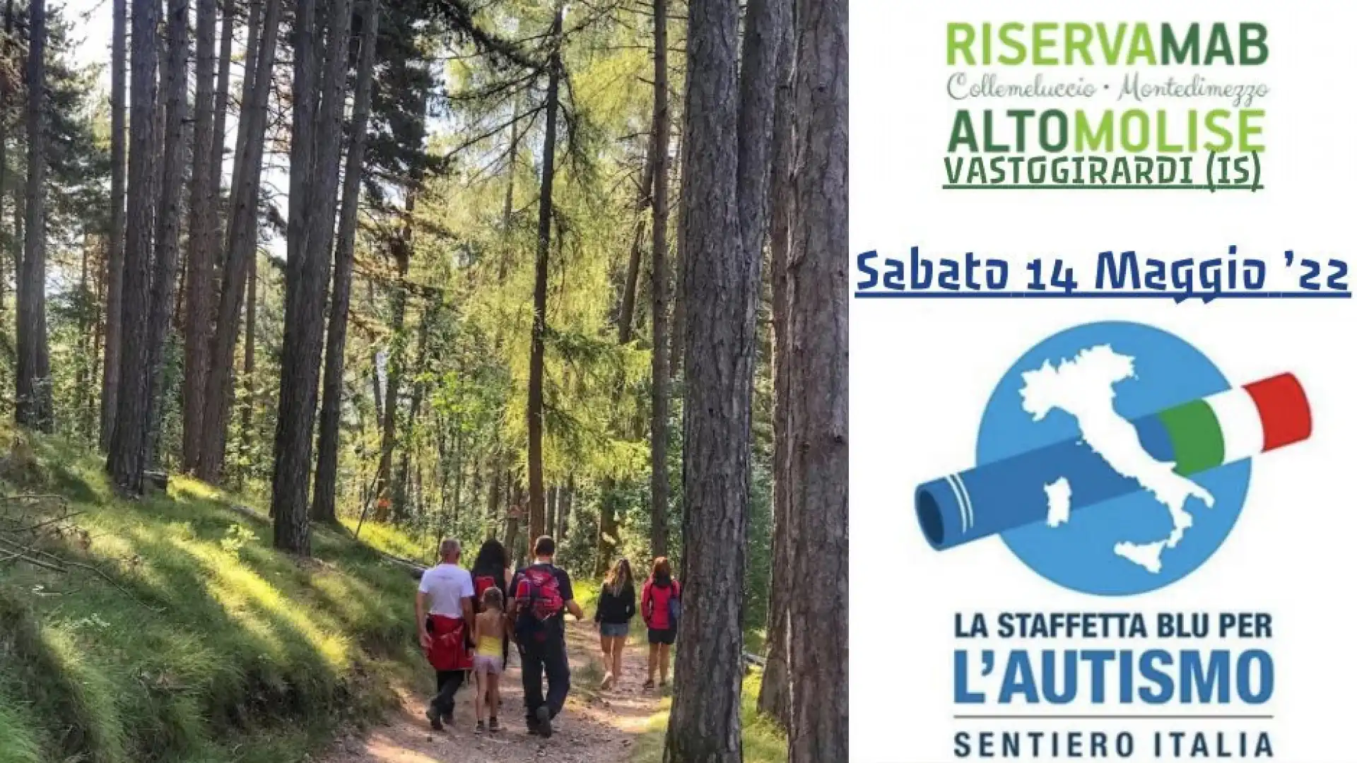 La staffetta blu per l'autismo arriva in Molise