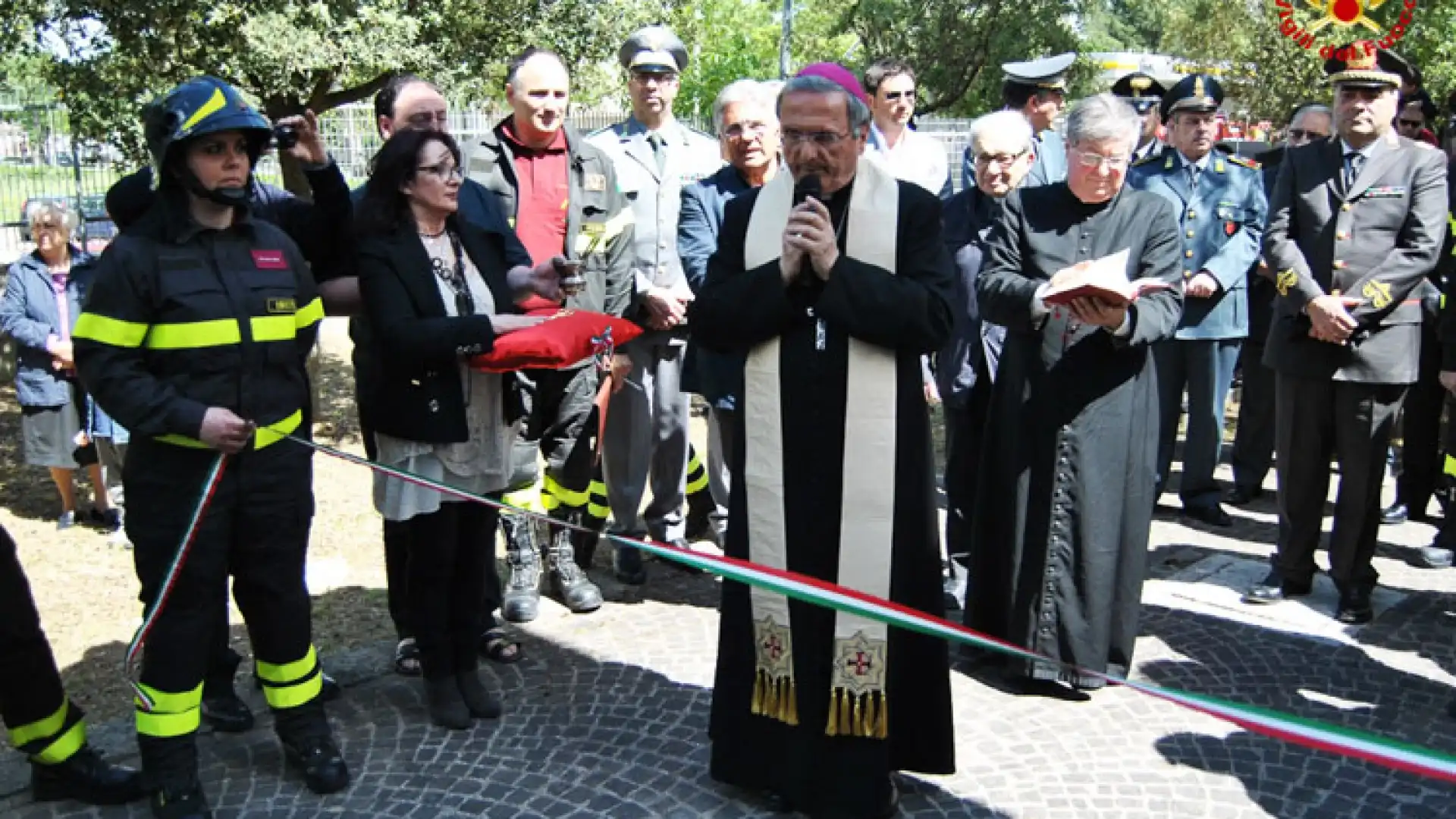 Venafro: inaugurato il distaccamento volontario del Corpo Nazionale dei Vigili del Fuoco.