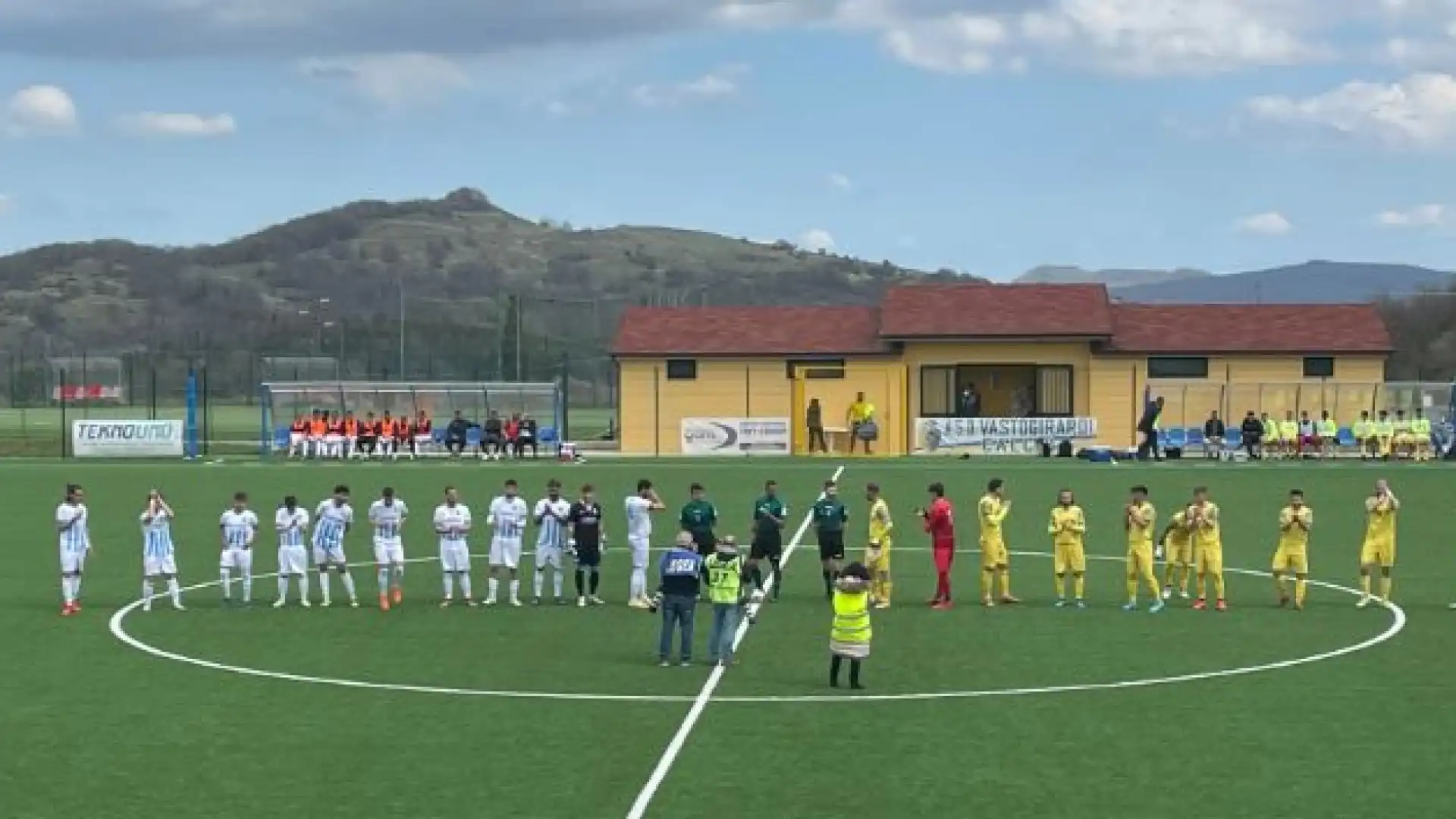 Recupero di campionato: Vastogirardi - Pineto finisce 1-1. Punto d'oro per la salvezza conquistato dagli altomolisani