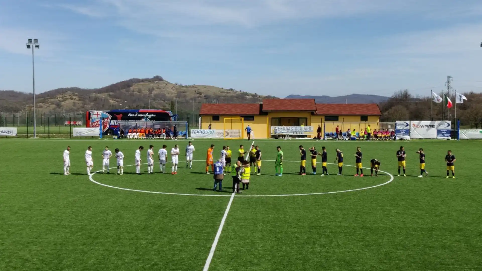 Serie D girone F, il Vastogirardi vince con il Fiuggi 3 a 1. Salvezza matematica ad un passo.