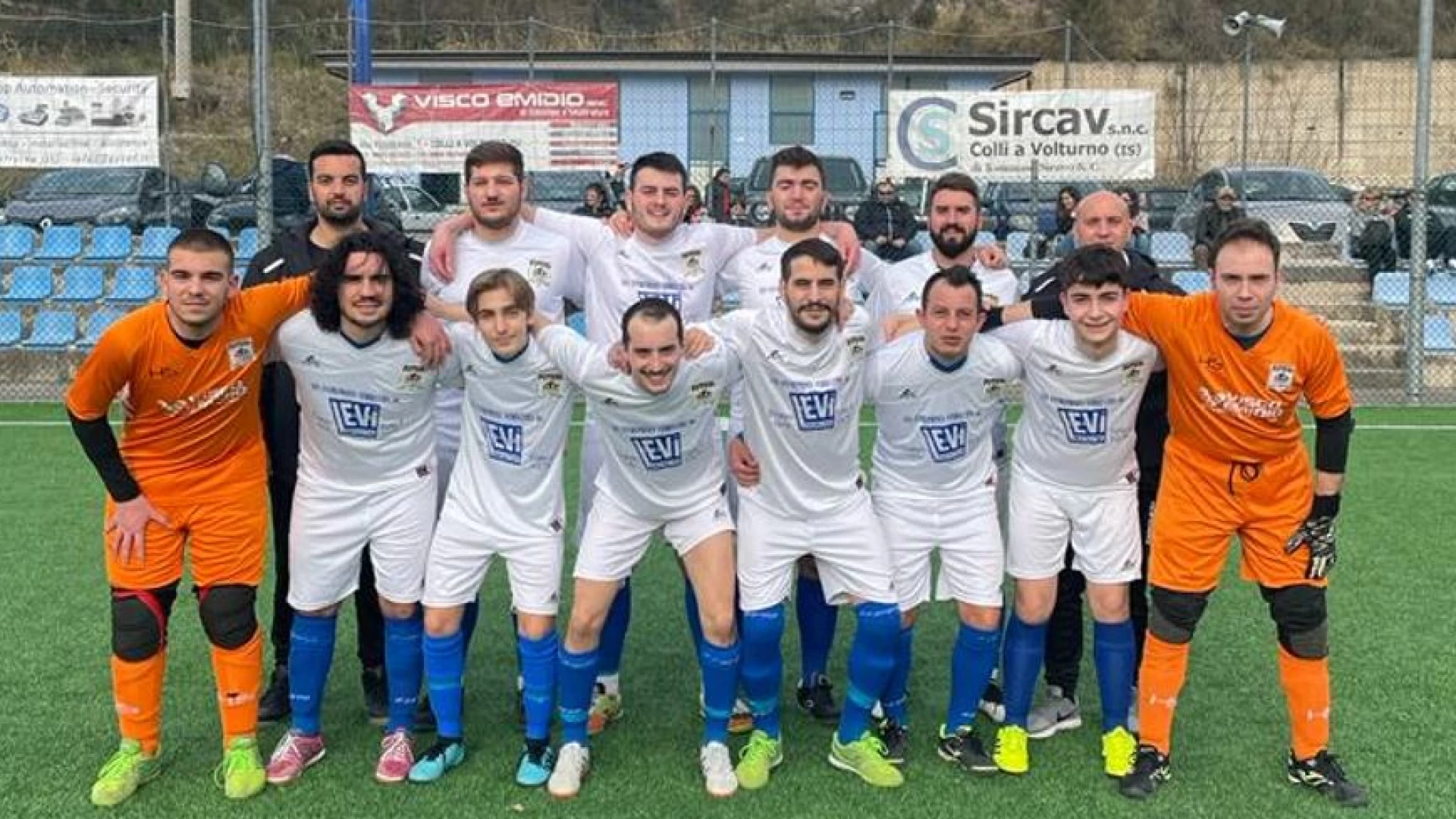 Futsal Colli con tre turni d’anticipo conquistata la vittoria del girone. Sconfitto anche il Castel Del Giudice. Ora testa ai Play-Off.