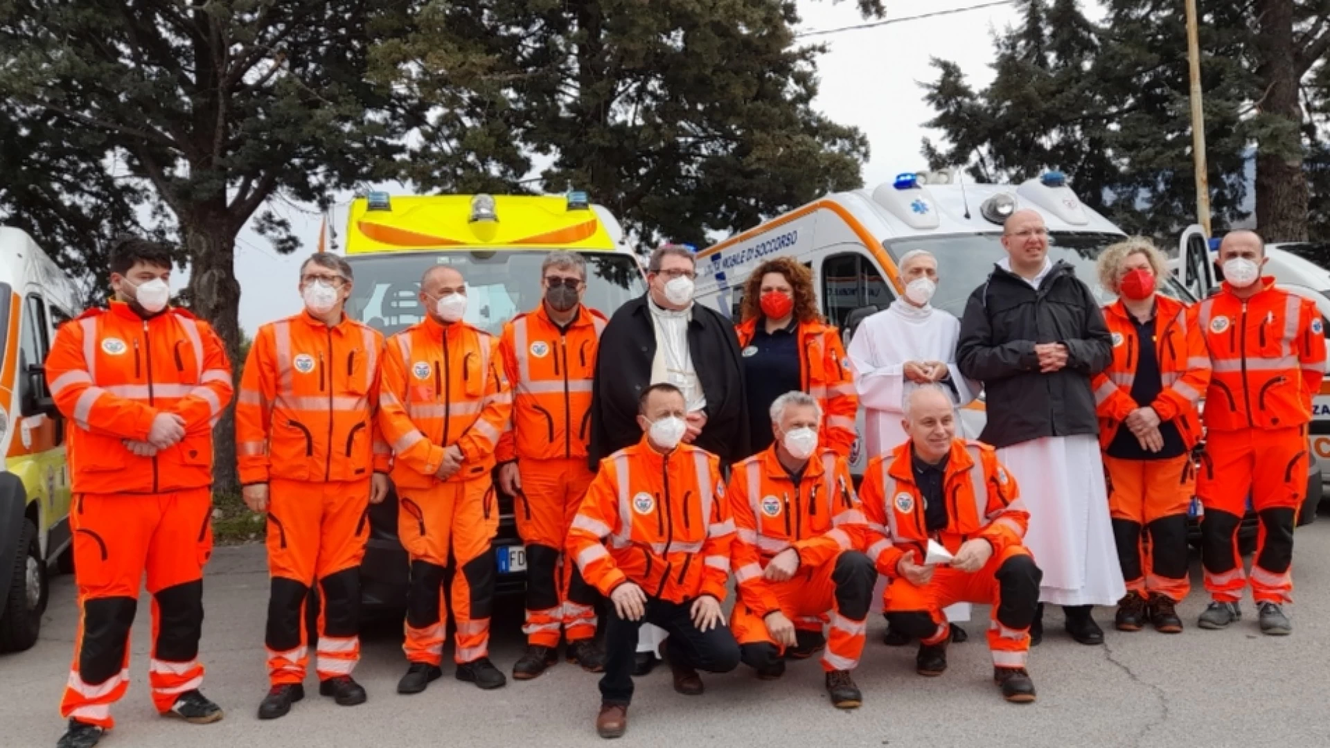 Pentria emergenza day: benedette due nuove ambulanze