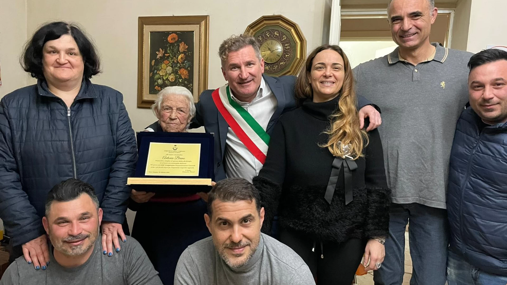 Sesto Campano: festeggiati i 100 anni di Antonia Bruno.