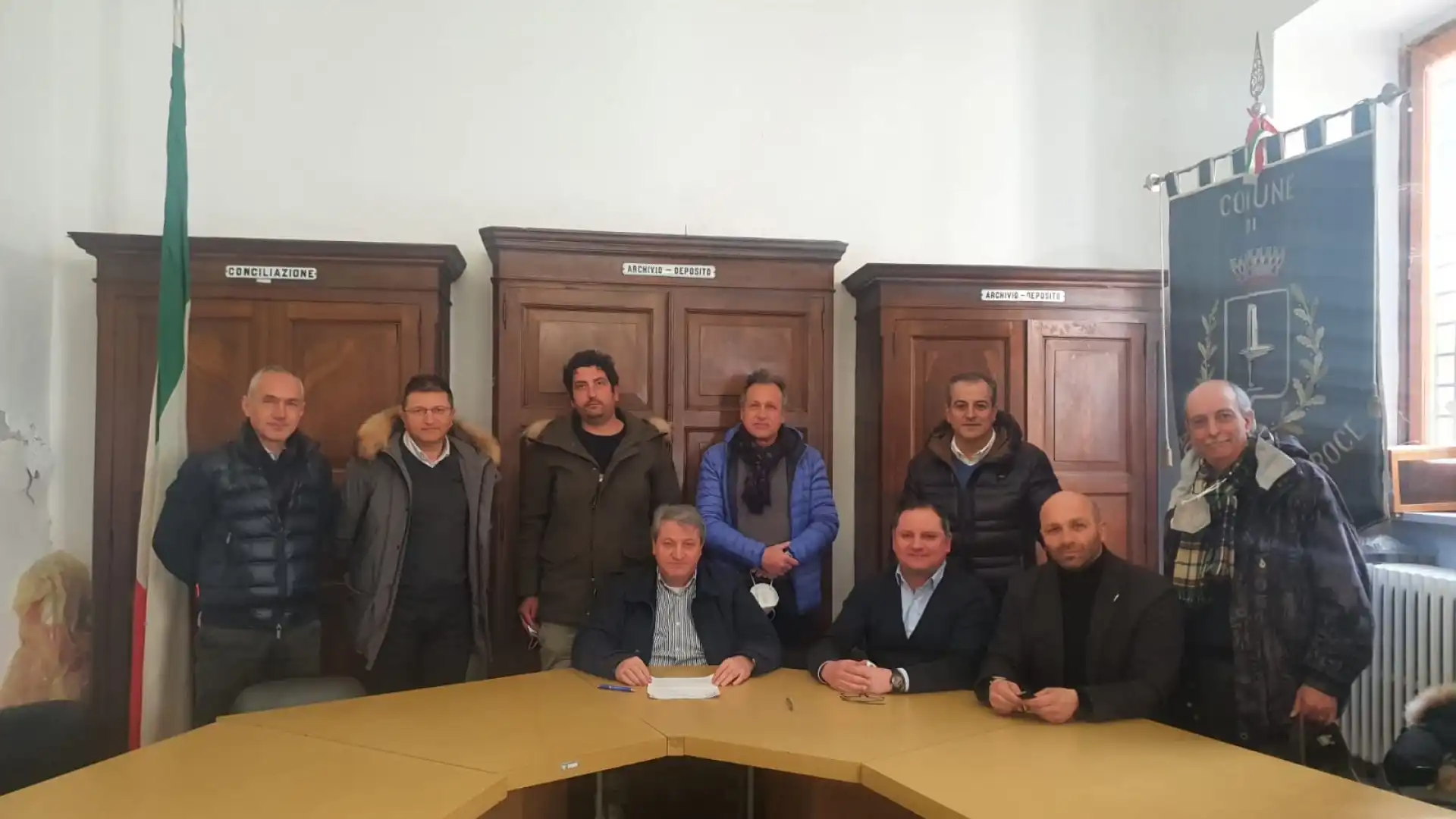 Sp 78, il Presidente della Provincia di Campobasso Roberti incontra i sindaci per pianificare la consegna dei lavori.