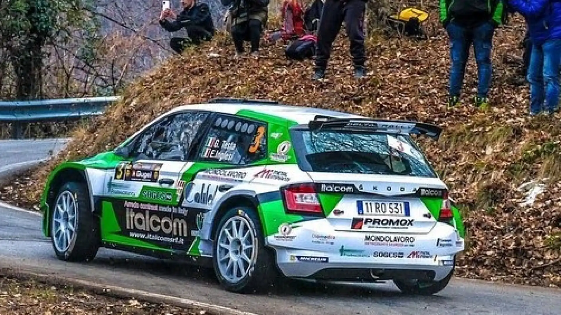 Motori: Giuseppe Testa secondo assoluto nel rally dei Colli Trevigiani