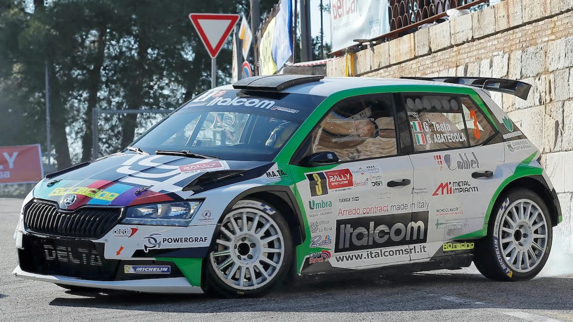 Giuseppe Testa, pilota molisano della Promox apre la nuova stagione al Rally dei Colli Trevigiani.
