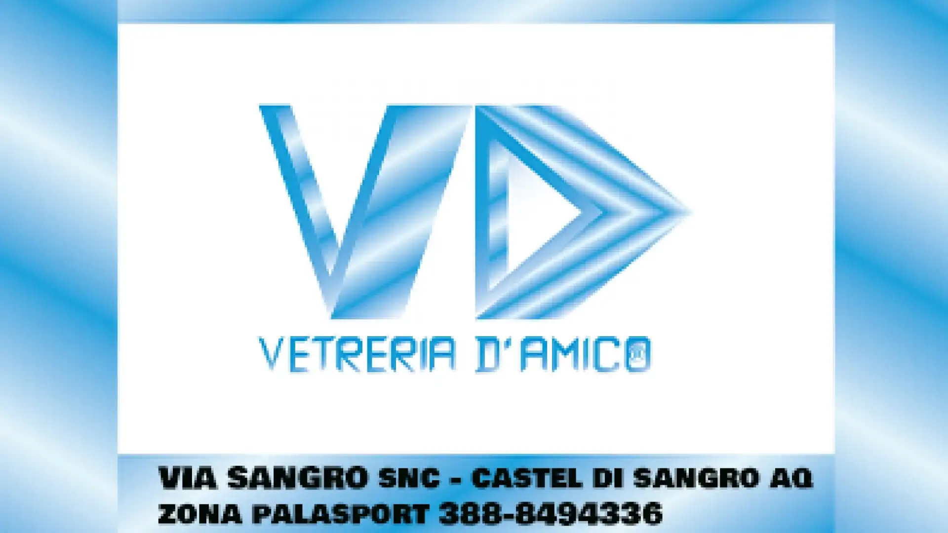 Vetreria D’Amico a Castel Di Sangro. Competenza e professionalità per i clienti. Creazioni artigianali uniche.