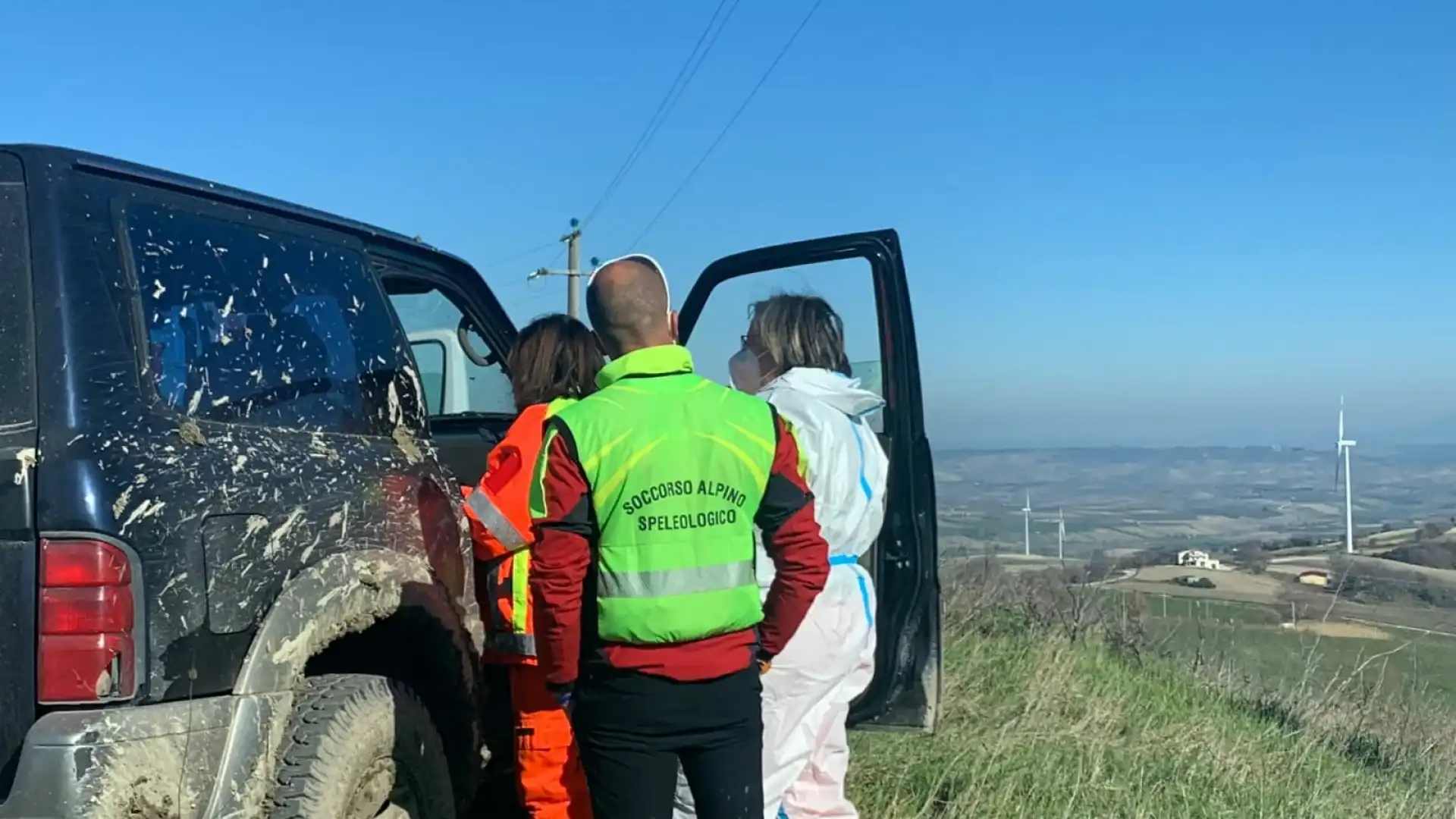 Montorio Nei Frentani: uomo disperso ritrovato e soccorso dal Cnsas Molise