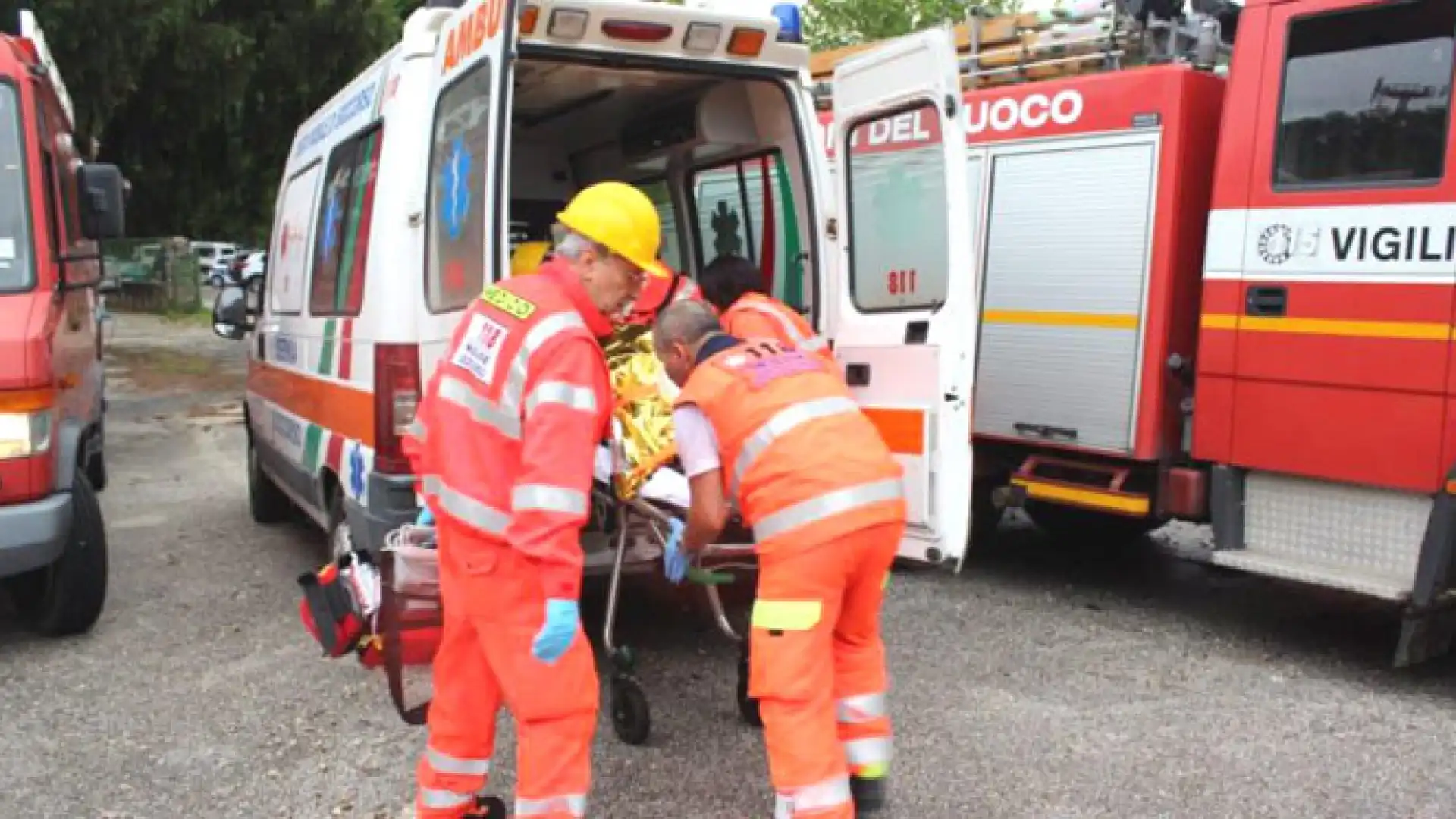 Filignano-Montaquila: scontro tra due autovetture. Illesi fortunatamente i conducenti dei mezzi. Coinvolto anche un bambino.