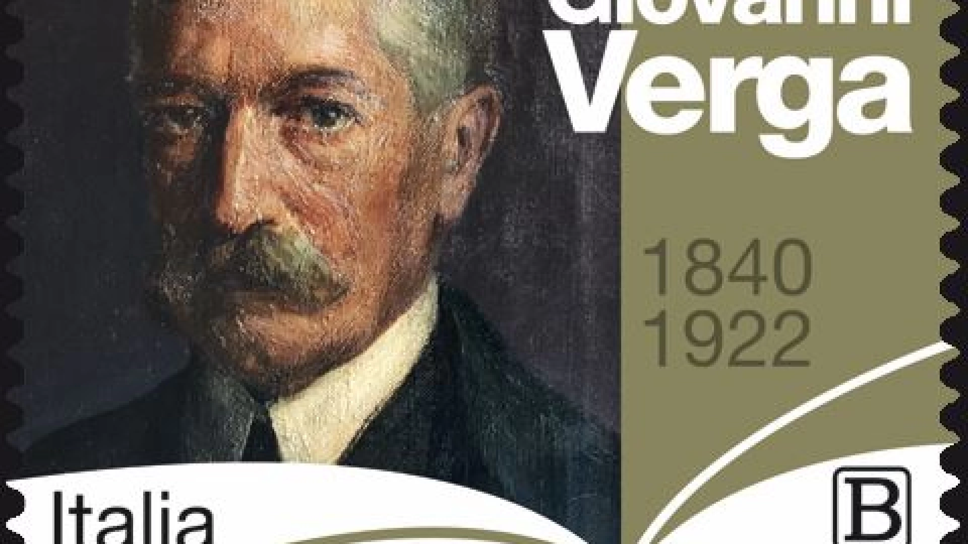 Poste Italiane: emesso dal Ministero Dello Sviluppo Economico il francobollo dedicato a Giovanni Verga.
