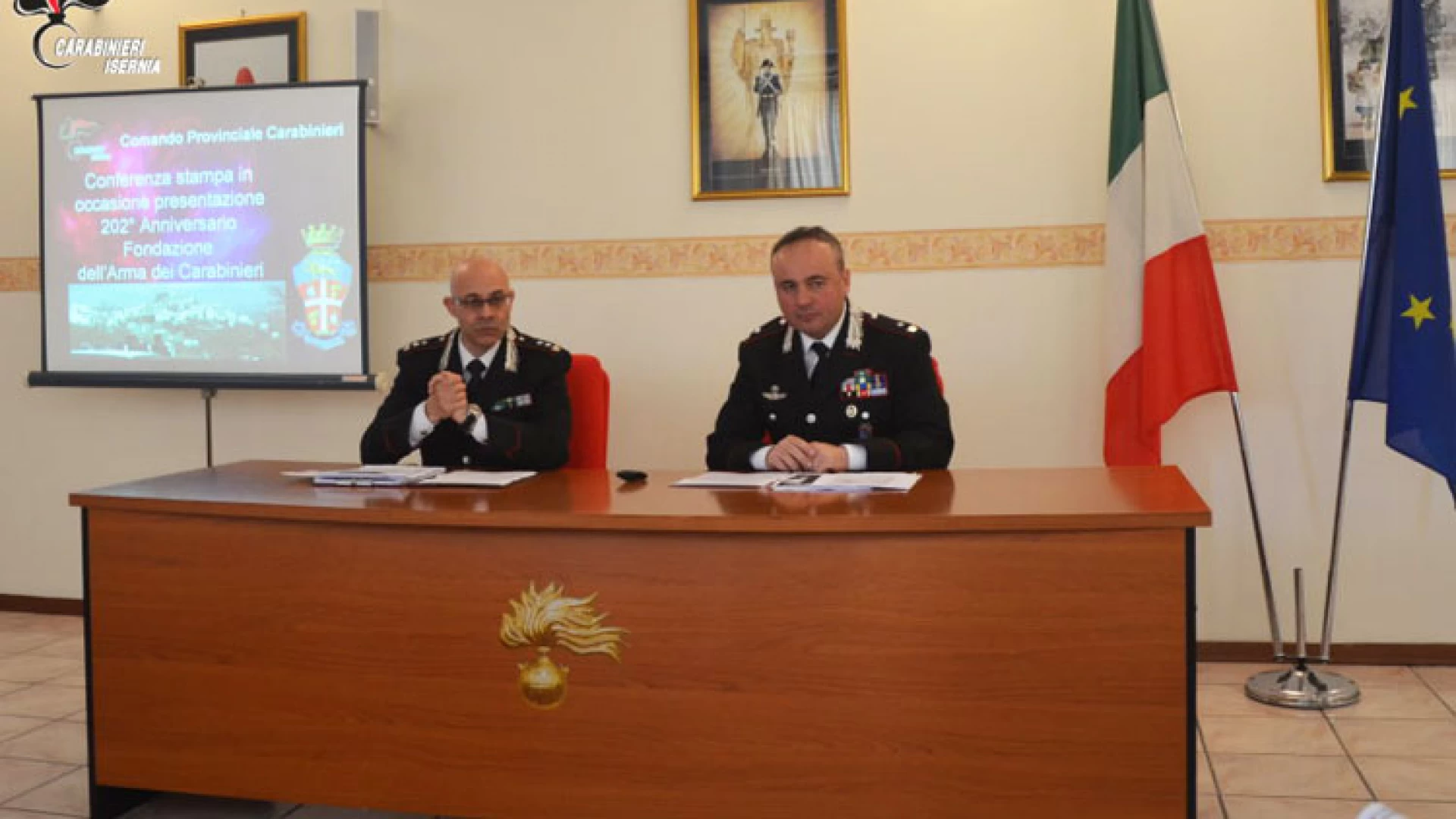 Isernia una delle Province più sicure d’Italia anche grazie all’azione dei Carabinieri. L’Arma in prima linea sul territorio.