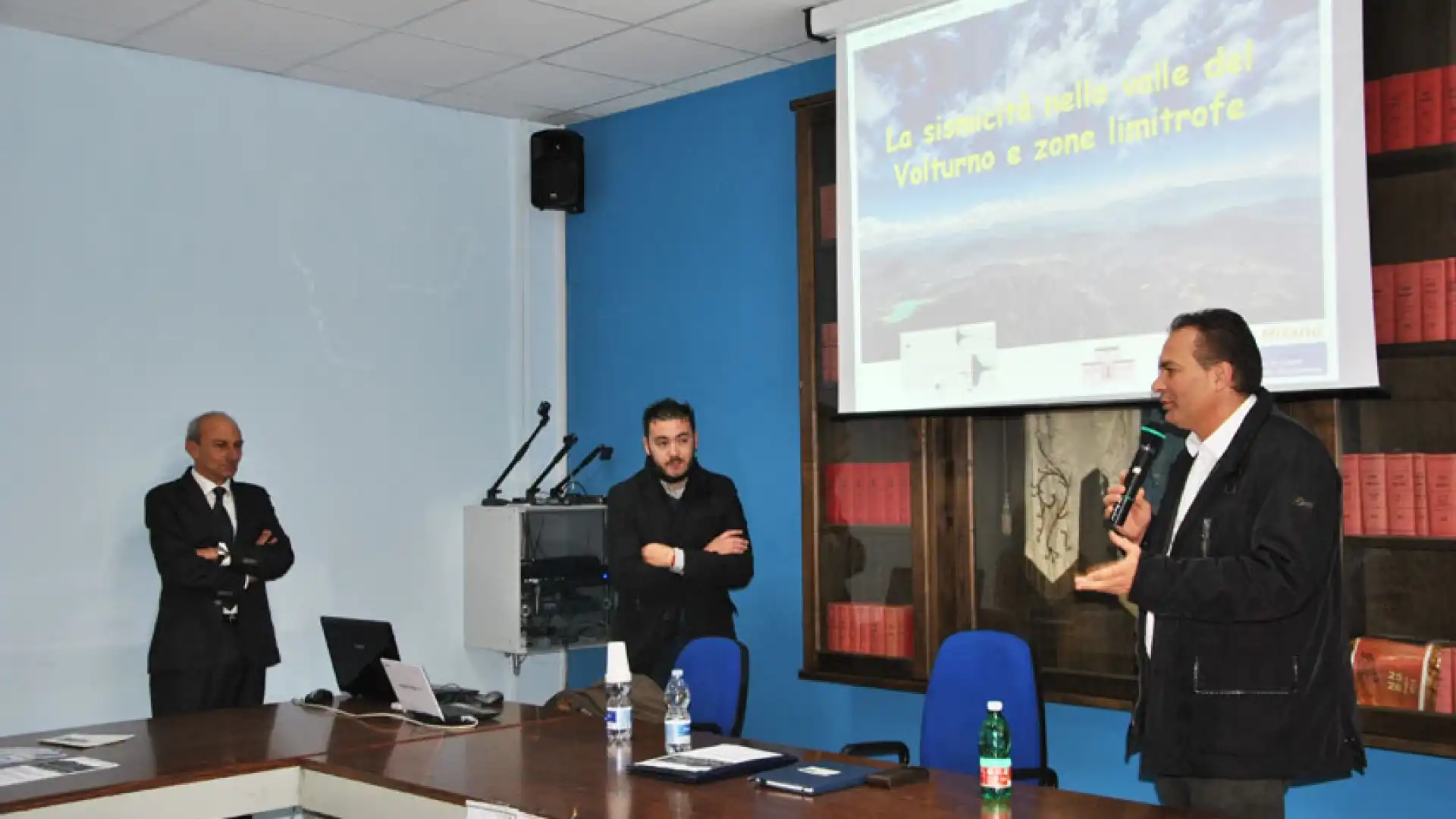 Colli a Volturno: la sismicità nella Valle del Volturno e gli avvertimenti del territorio. Girolamo Milano dell’Ingv fa scuola agli studenti collesi.