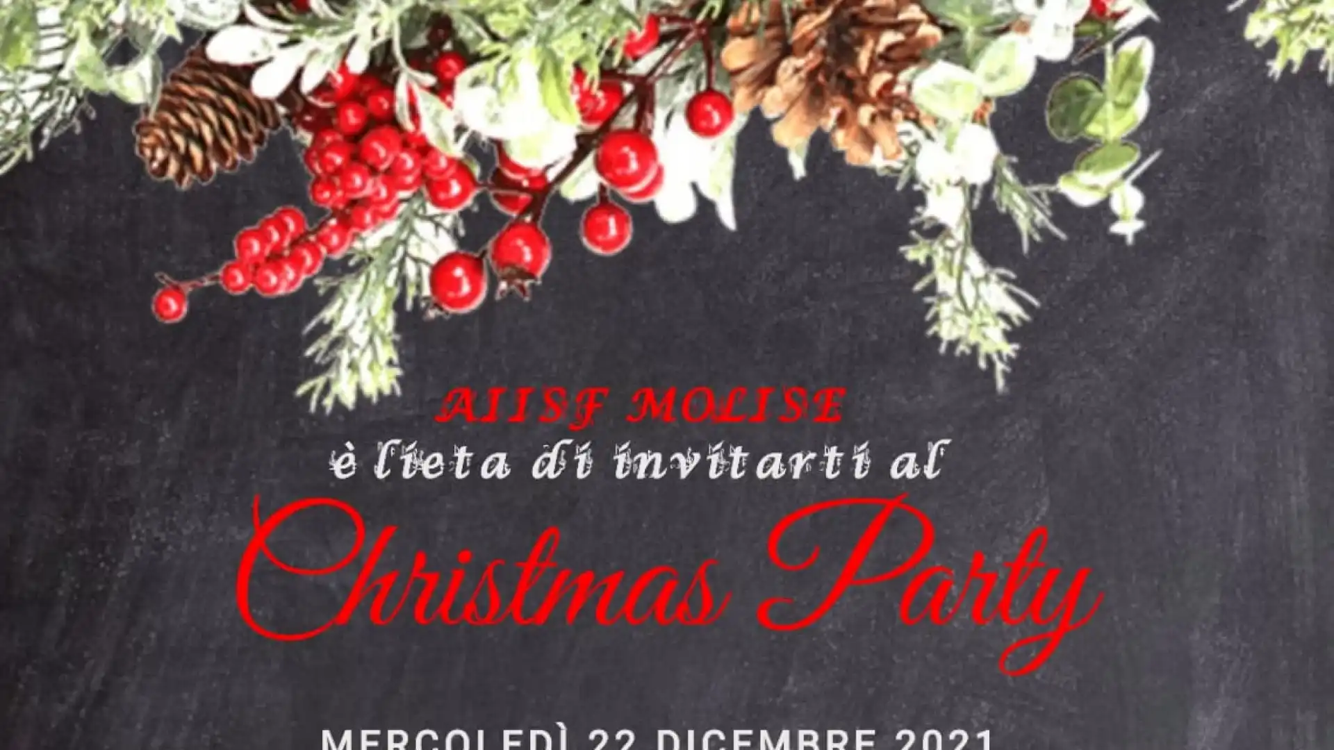 Gli informatori scientifici molisani si ritrovano per il Christmas Party. Presenzierà il presidente nazionale Antonio Mazzarella.