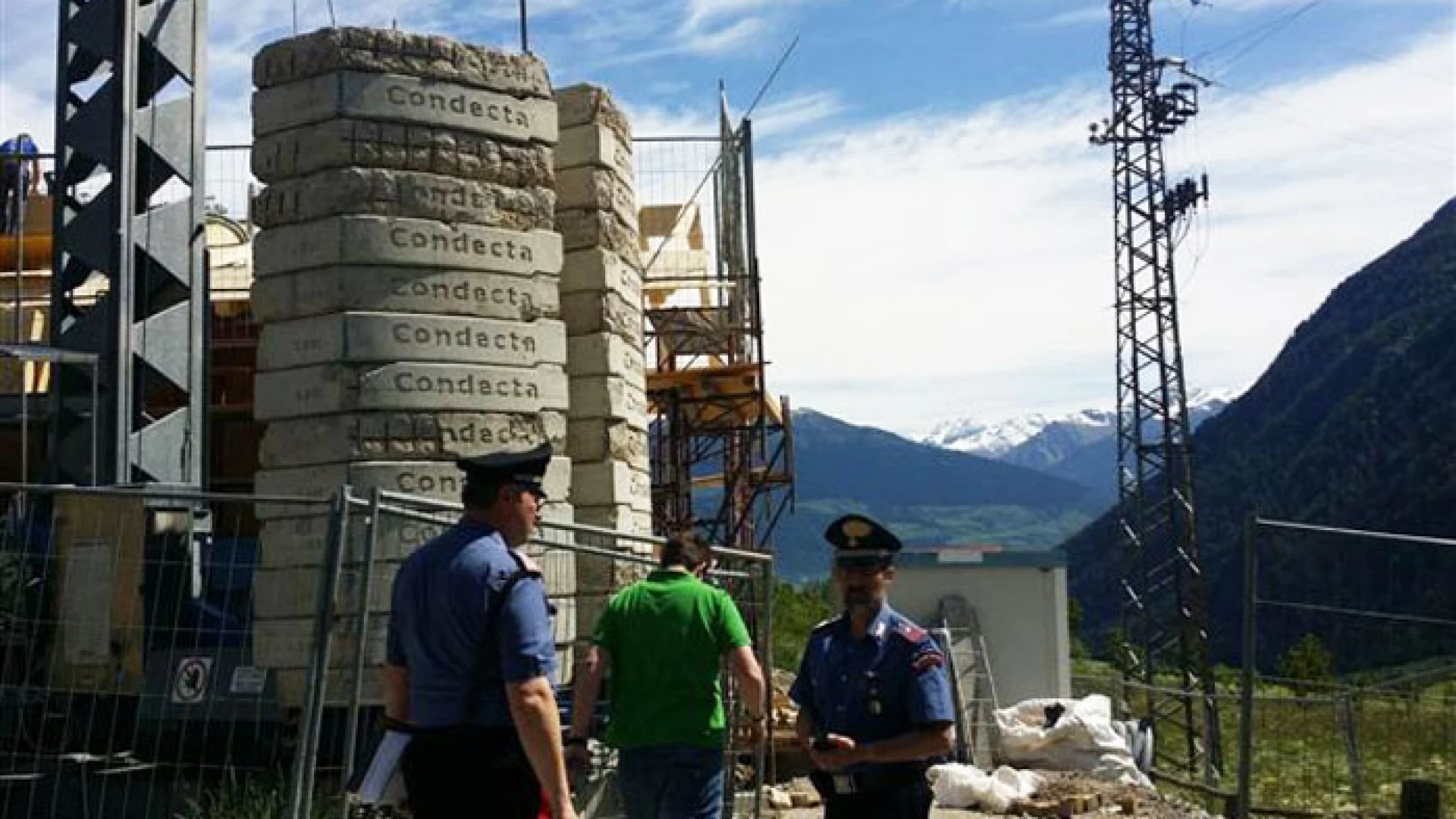 Carpinone: Mancata sicurezza sui luoghi di lavoro, cinque persone denunciate dai Carabinieri.