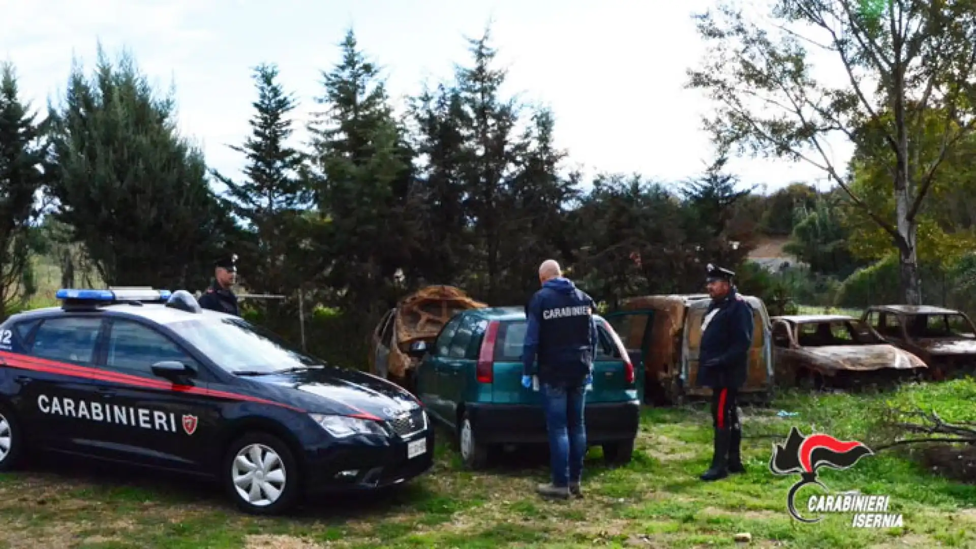 Isernia: 	Scoperti dai Carabinieri fabbricati abusivi nell’area dove venivano smaltiti rifiuti speciali, già sottoposta a sequestro.