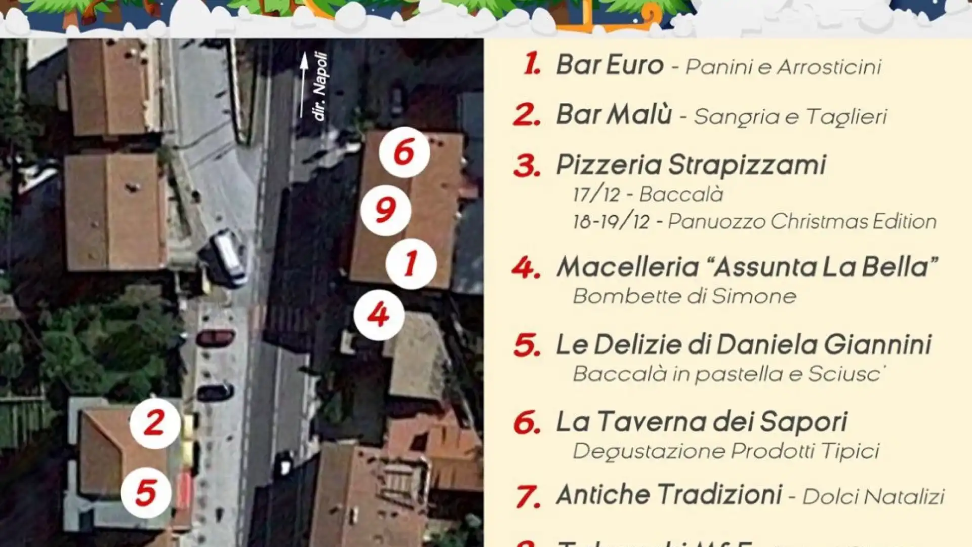 Sesto Campano: nel weekend il "Natale in Taverna" tra specialità tipiche e divertimento.