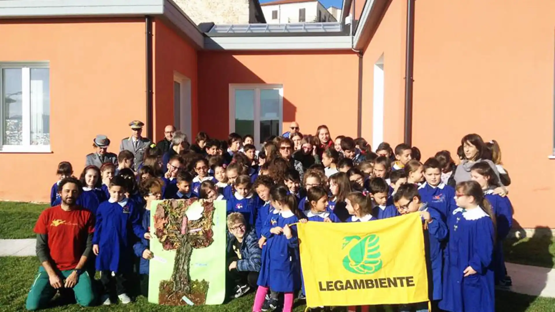 Fornelli. gli alunni celebrano la festa dell’albero nel nome dell’ambiente.