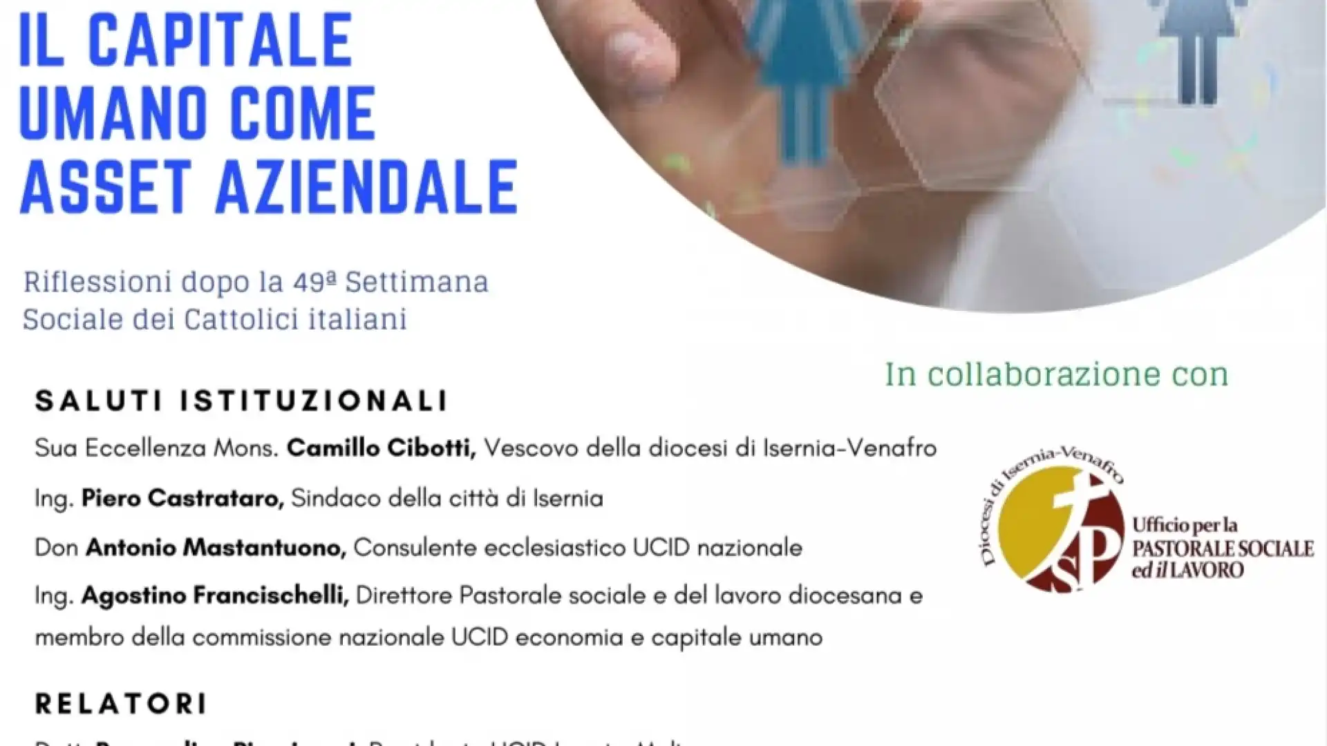 Il Capitale Umano come asset aziendale, l'Ucid Molise propone tavola rotonda ad Isernia