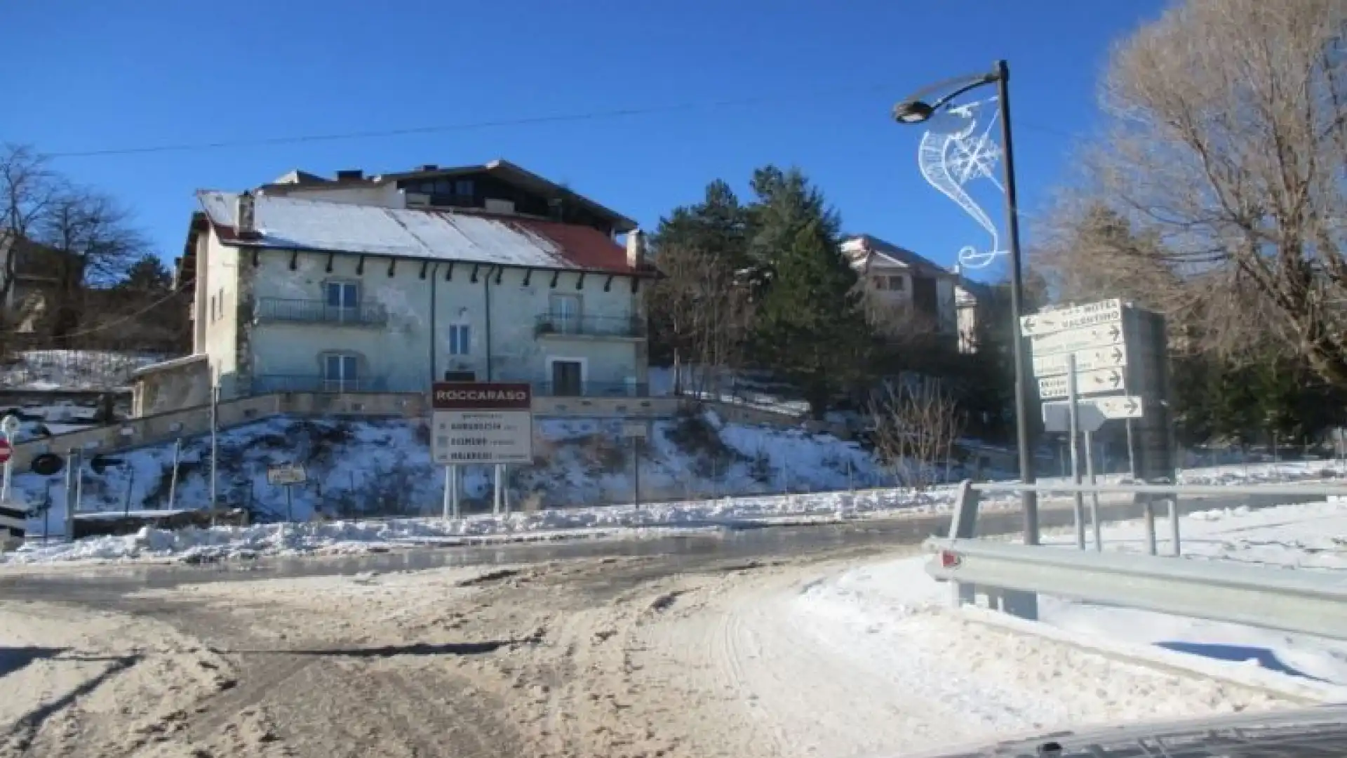 Alto Sangro: migliorano le condizioni meteo, ma si tratta solo di una tregua.