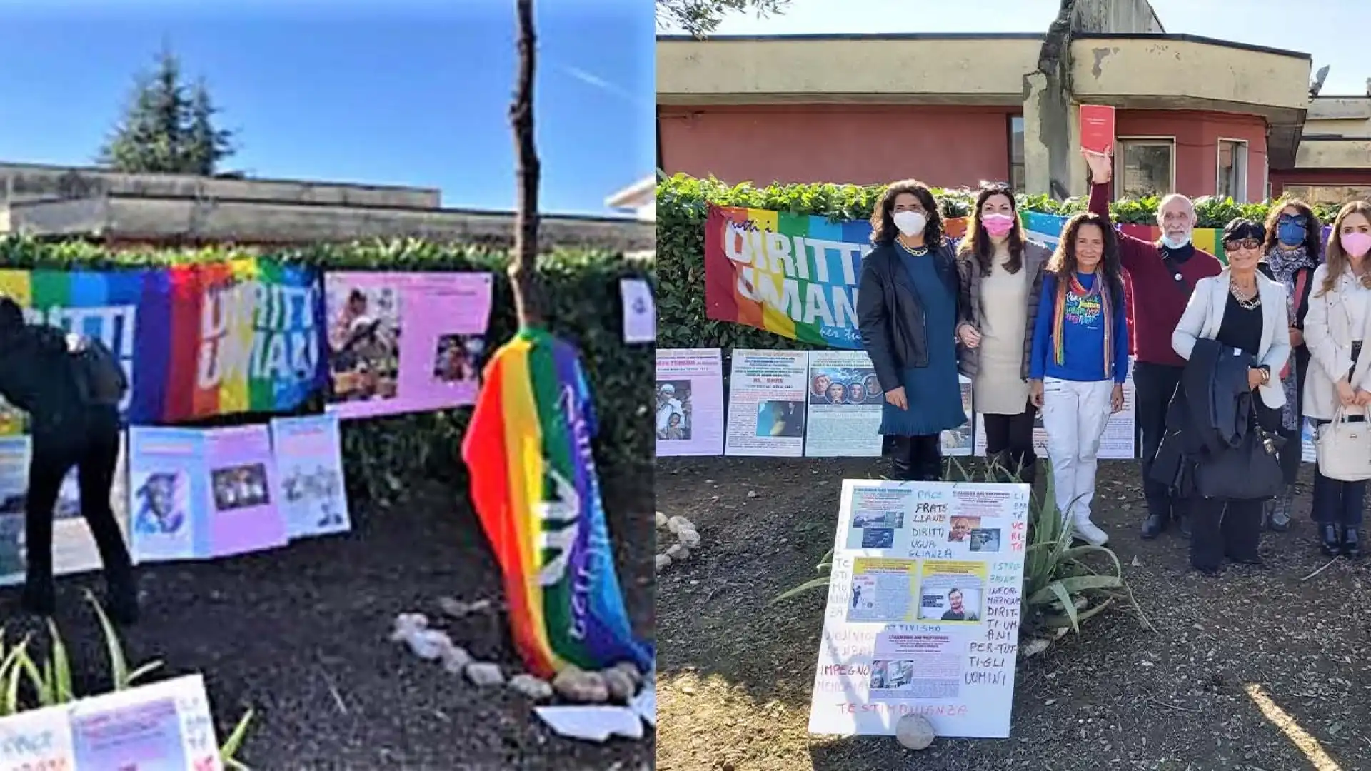 Alife Giornata diritti dell'infanzia e dell'Albero. Gemellaggio tra il Giardino dei 5 Continenti di Scampia e il Giardino della Pace di Alife