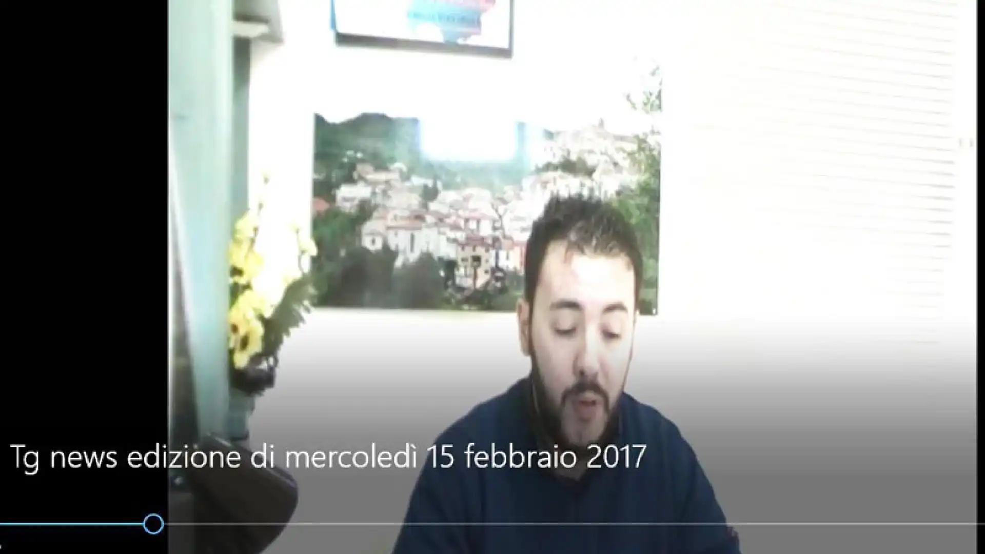 Tg News edizione video di mercoledì 15 febbraio 2017.