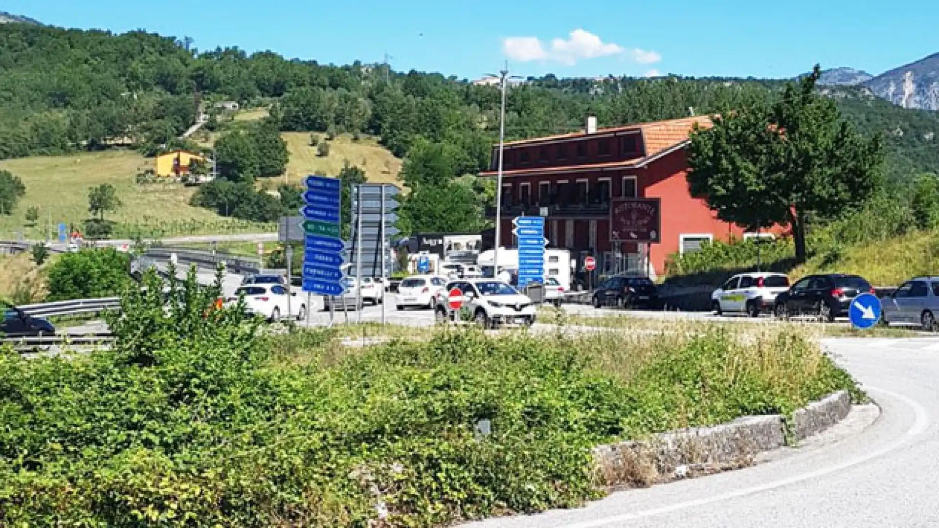 Colli a Volturno: scontro tra auto e moto nella tarda serata di ieri sulla statale 158.  Gravi ferite per un giovane centauro pugliese.